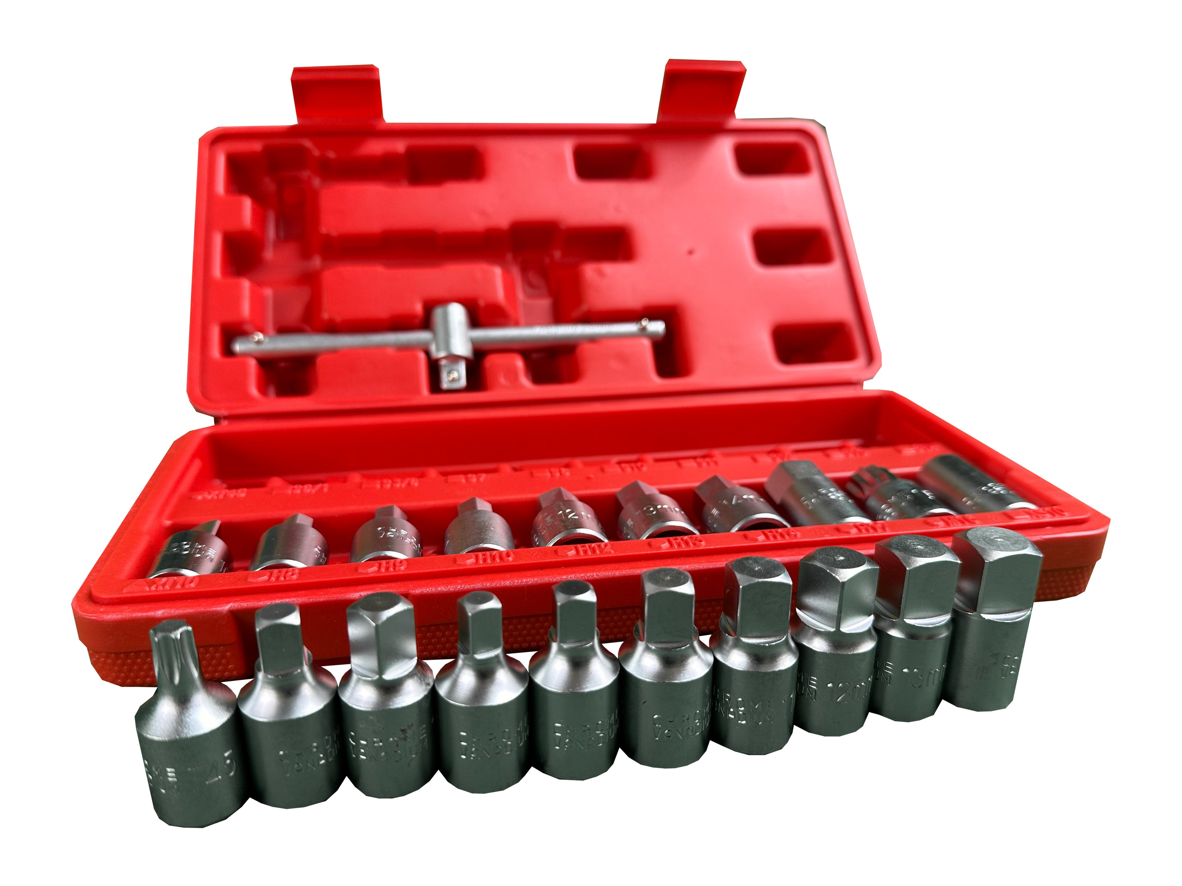 Σετ Καρυδάκια Κάρτερ Λαδιού 21 Τμχ GEBO TOOLS