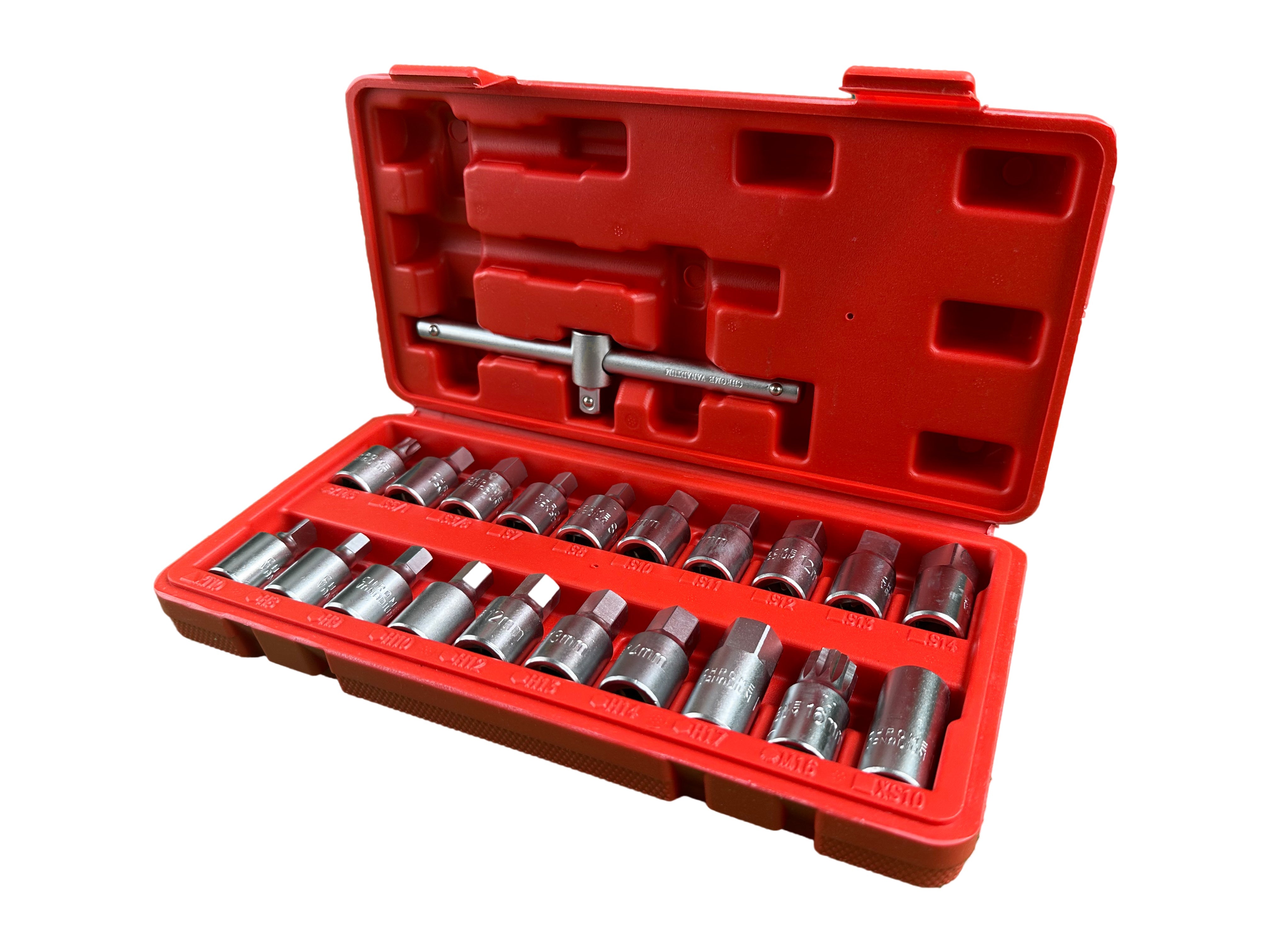 Σετ Καρυδάκια Κάρτερ Λαδιού 21 Τμχ GEBO TOOLS