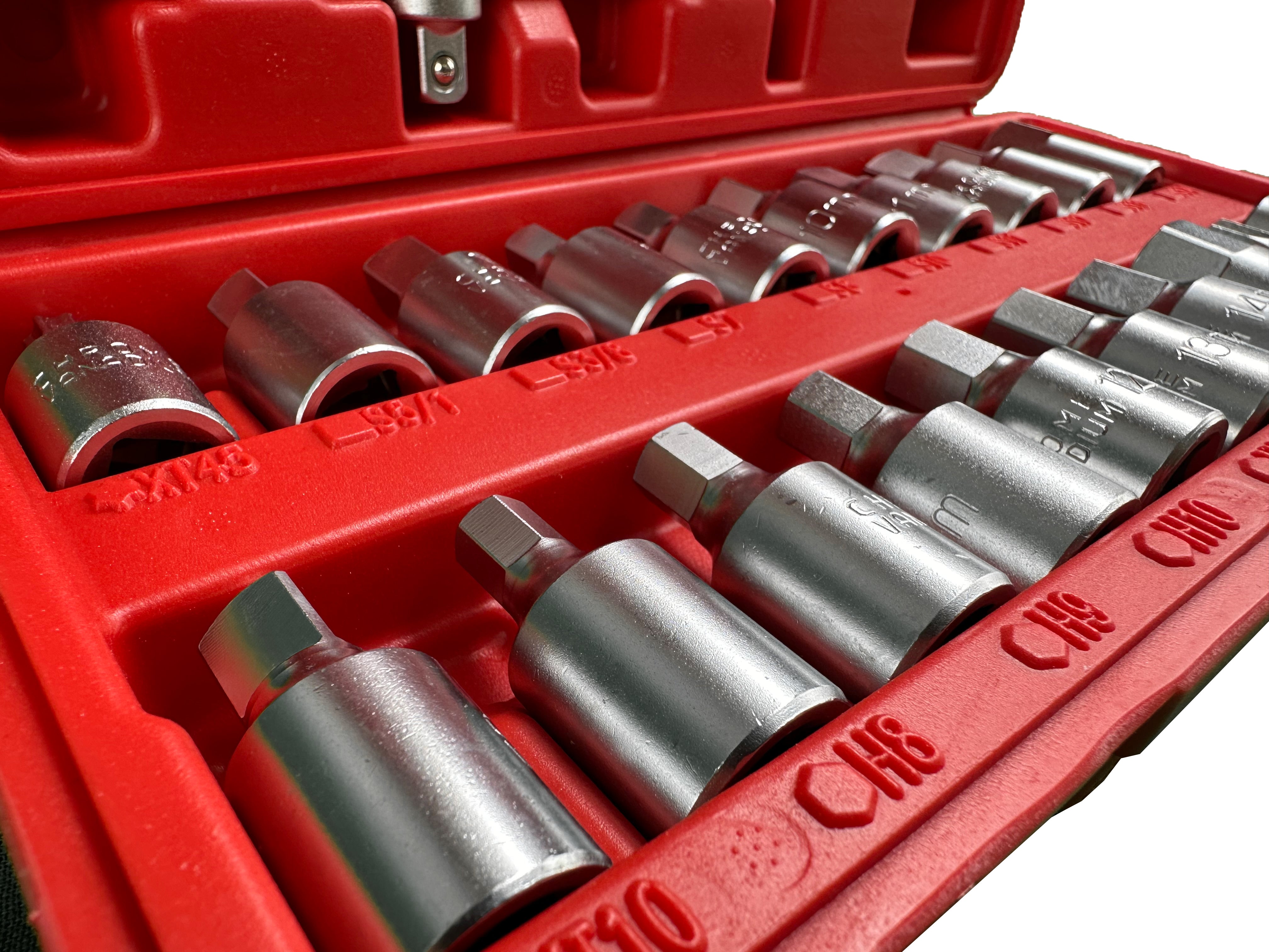 Σετ Καρυδάκια Κάρτερ Λαδιού 21 Τμχ GEBO TOOLS