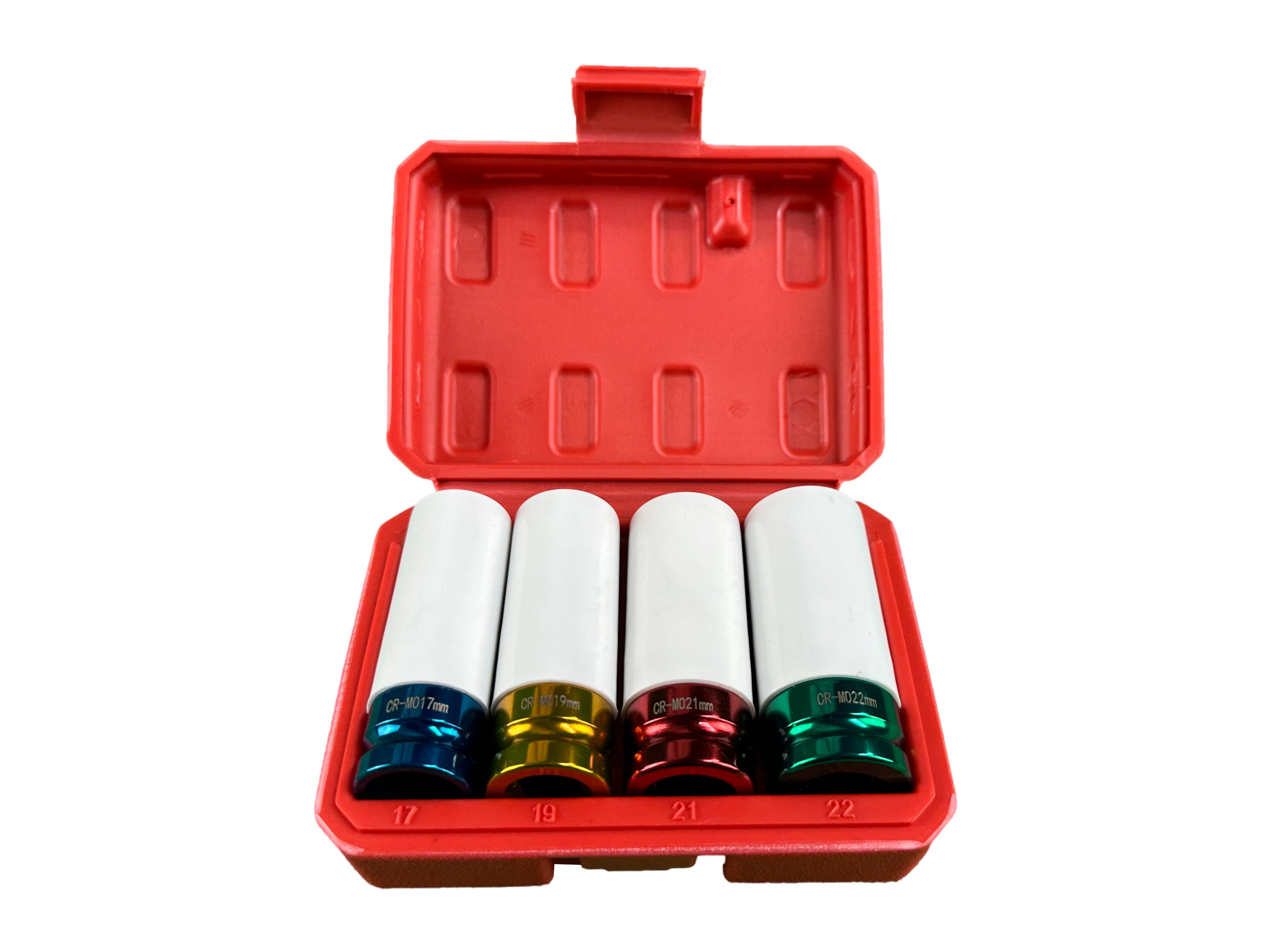 Σετ Καρυδάκια Για Ζάντες Αλουμινίου 1/2" 17-22mm 4Τμχ GEBO TOOLS