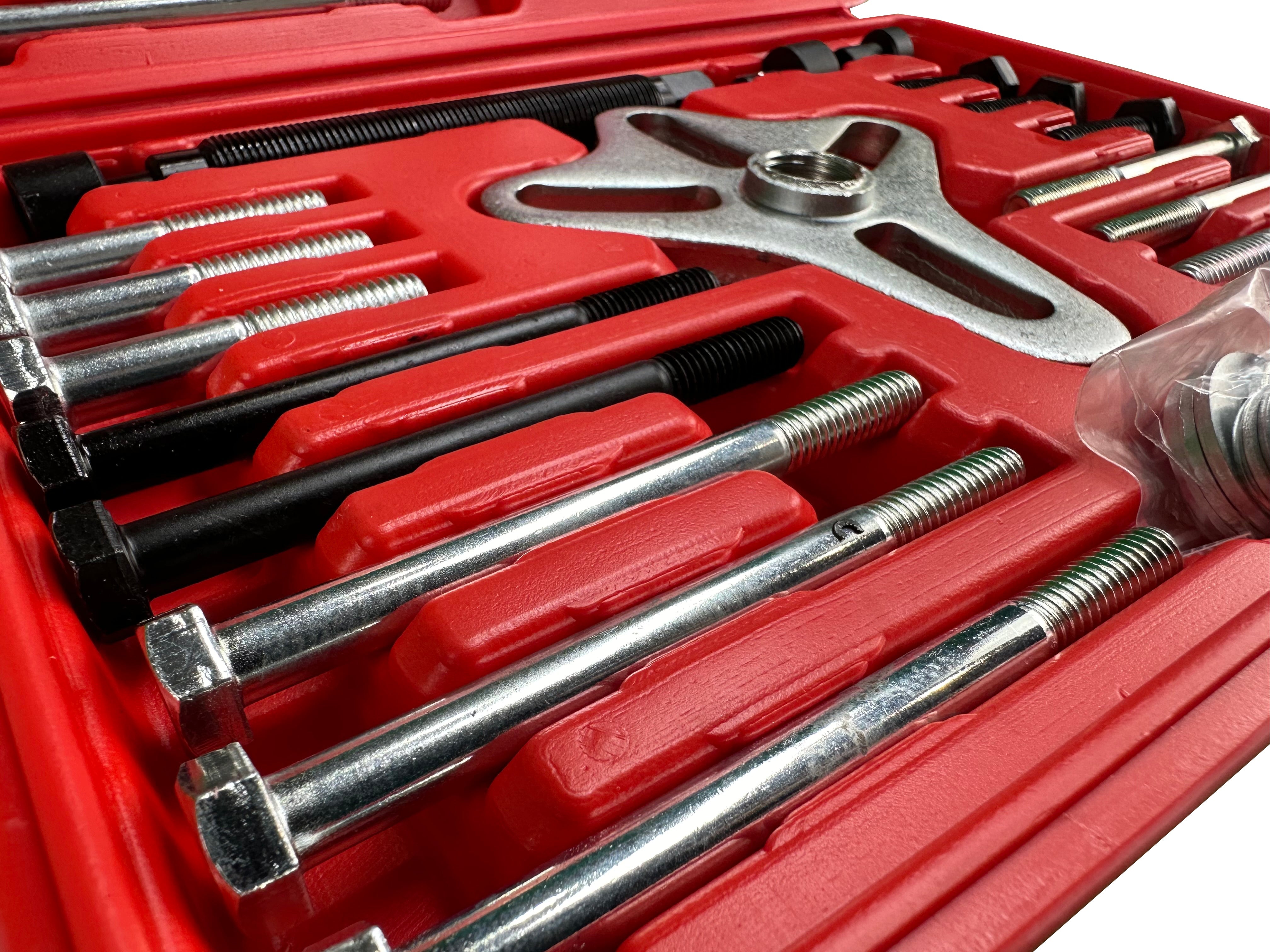 Σετ Εξολκέα Τροχαλίας Στροφαλοφόρου Με Αποσβεστήρα Κραδασμών 46Τμχ GEBO TOOLS