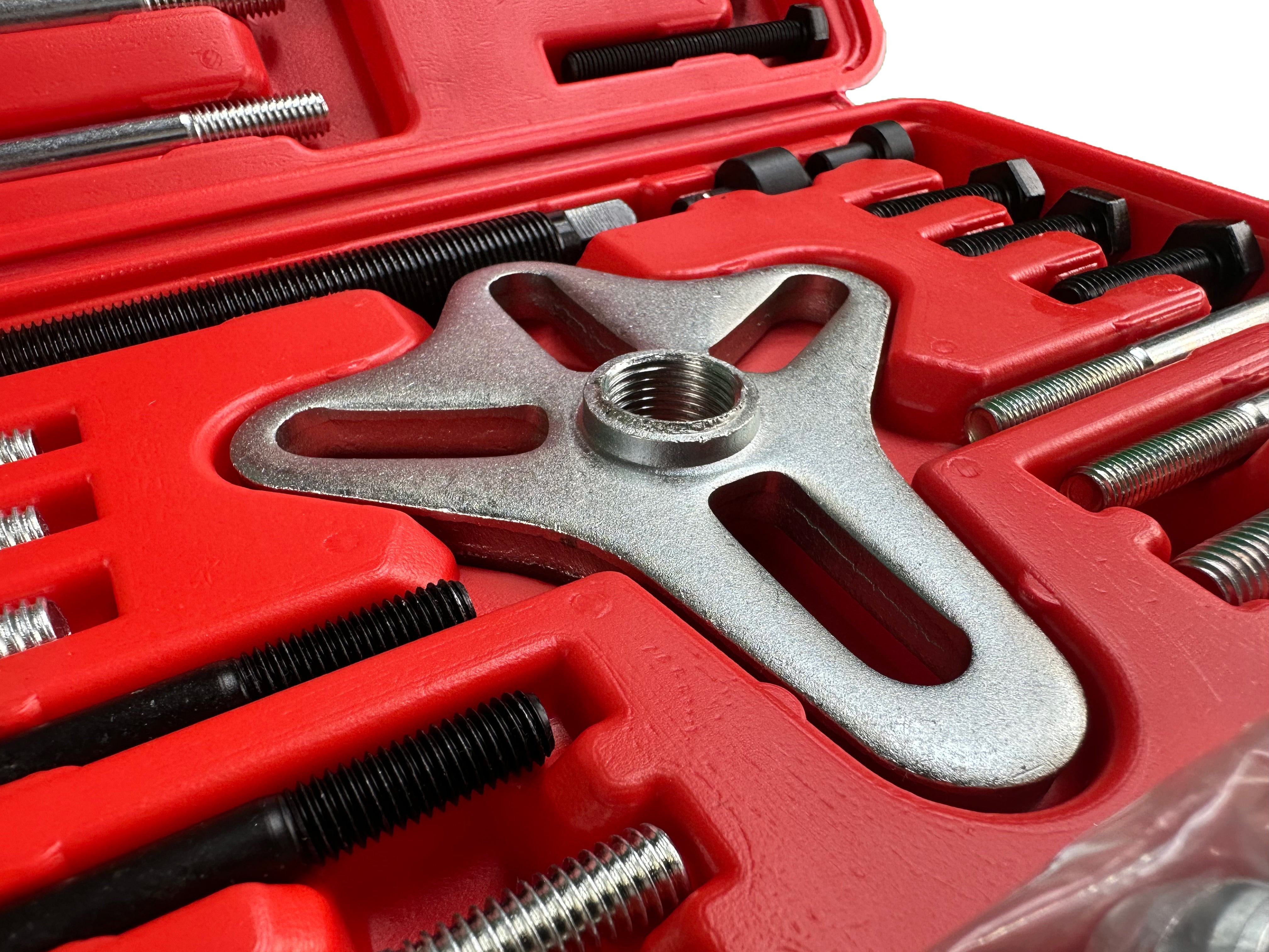 Σετ Εξολκέα Τροχαλίας Στροφαλοφόρου Με Αποσβεστήρα Κραδασμών 46Τμχ GEBO TOOLS