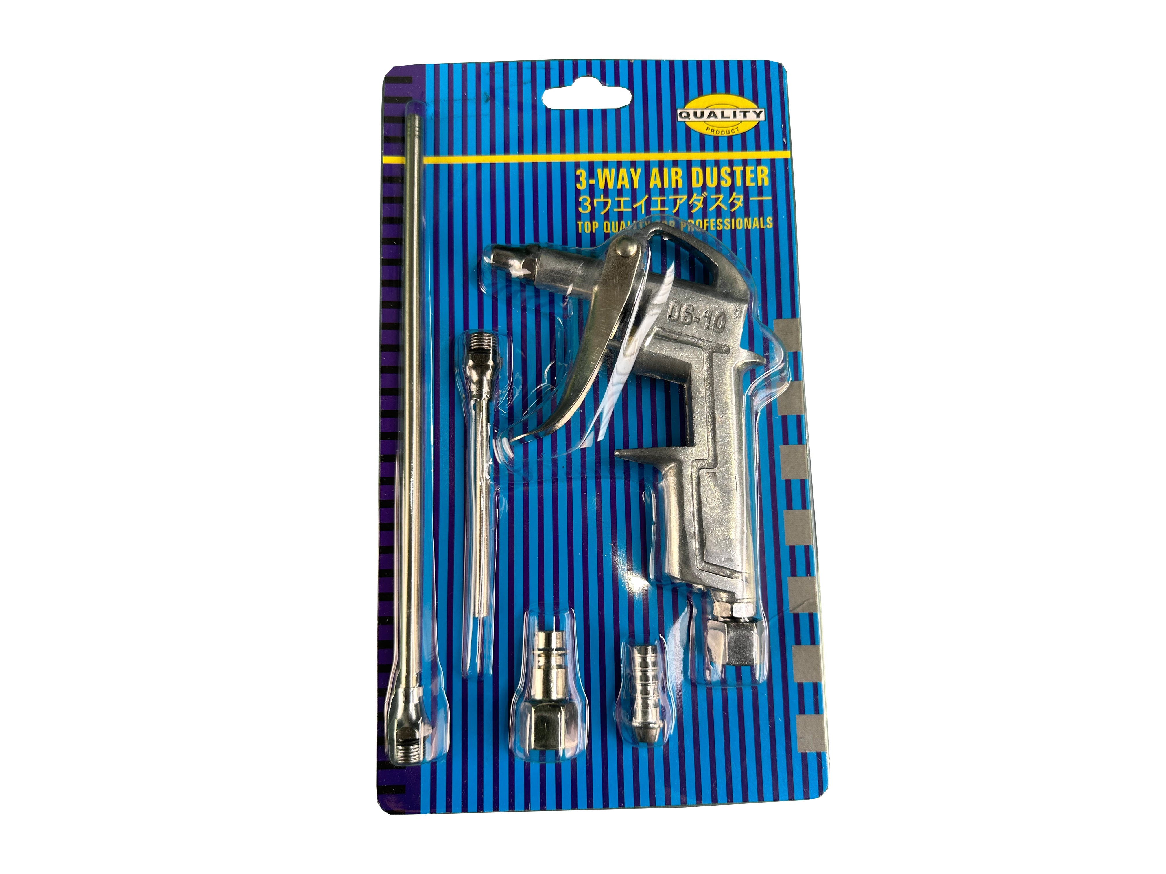 Σετ Πιστόλι Αέρος με 3 Ακροφύσια GEBO TOOLS
