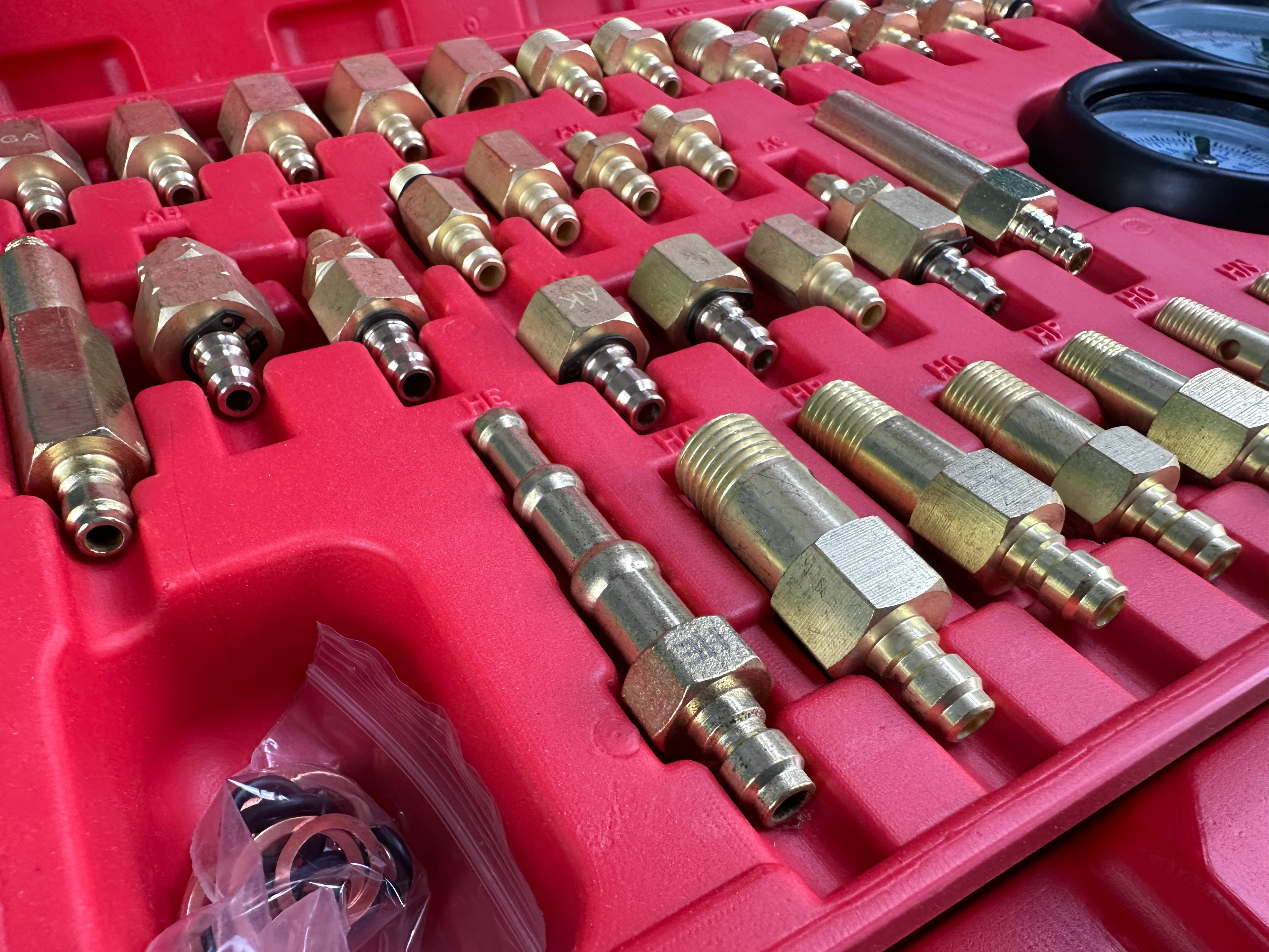 Μανόμετρο Πίεσης Καυσίμου Βενζίνης Και Πετρελαίου Gebo Tools