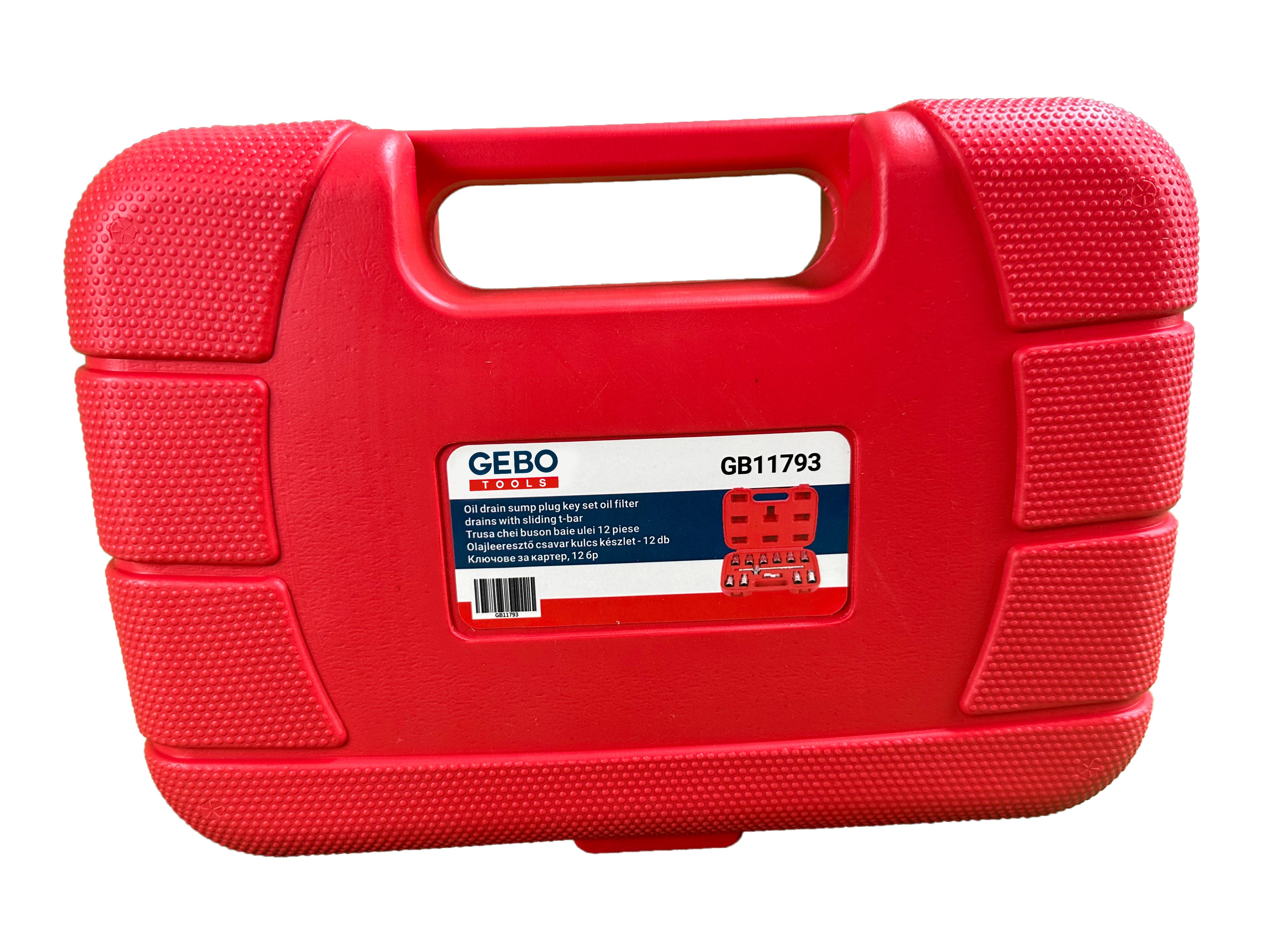 Σετ Καρυδάκια Κάρτερ Λαδιού 12 Τμχ GEBO TOOLS