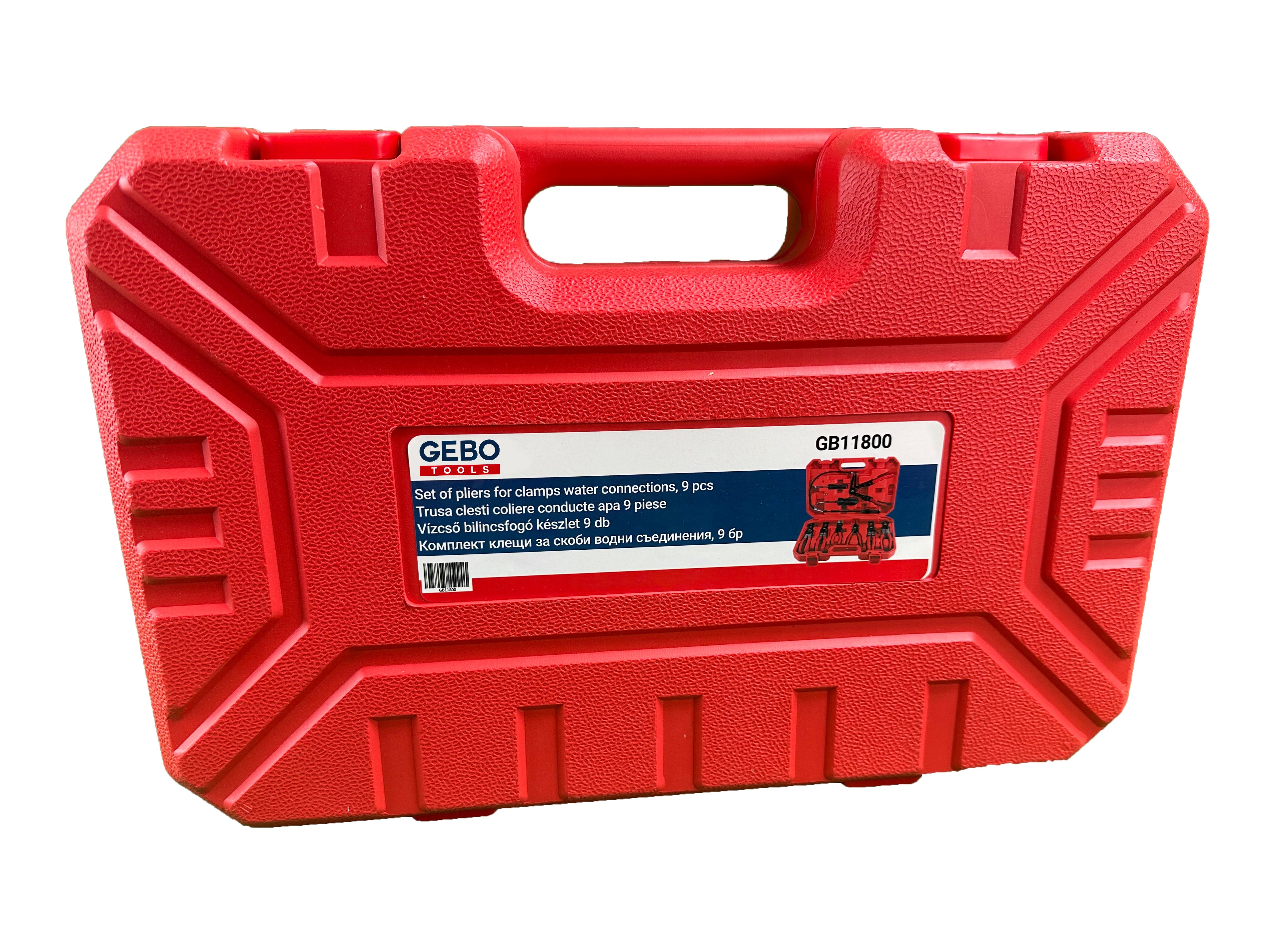 Σετ Πένσες Σφιγκτήρων Κολάρων 9 Τμχ GEBO TOOLS