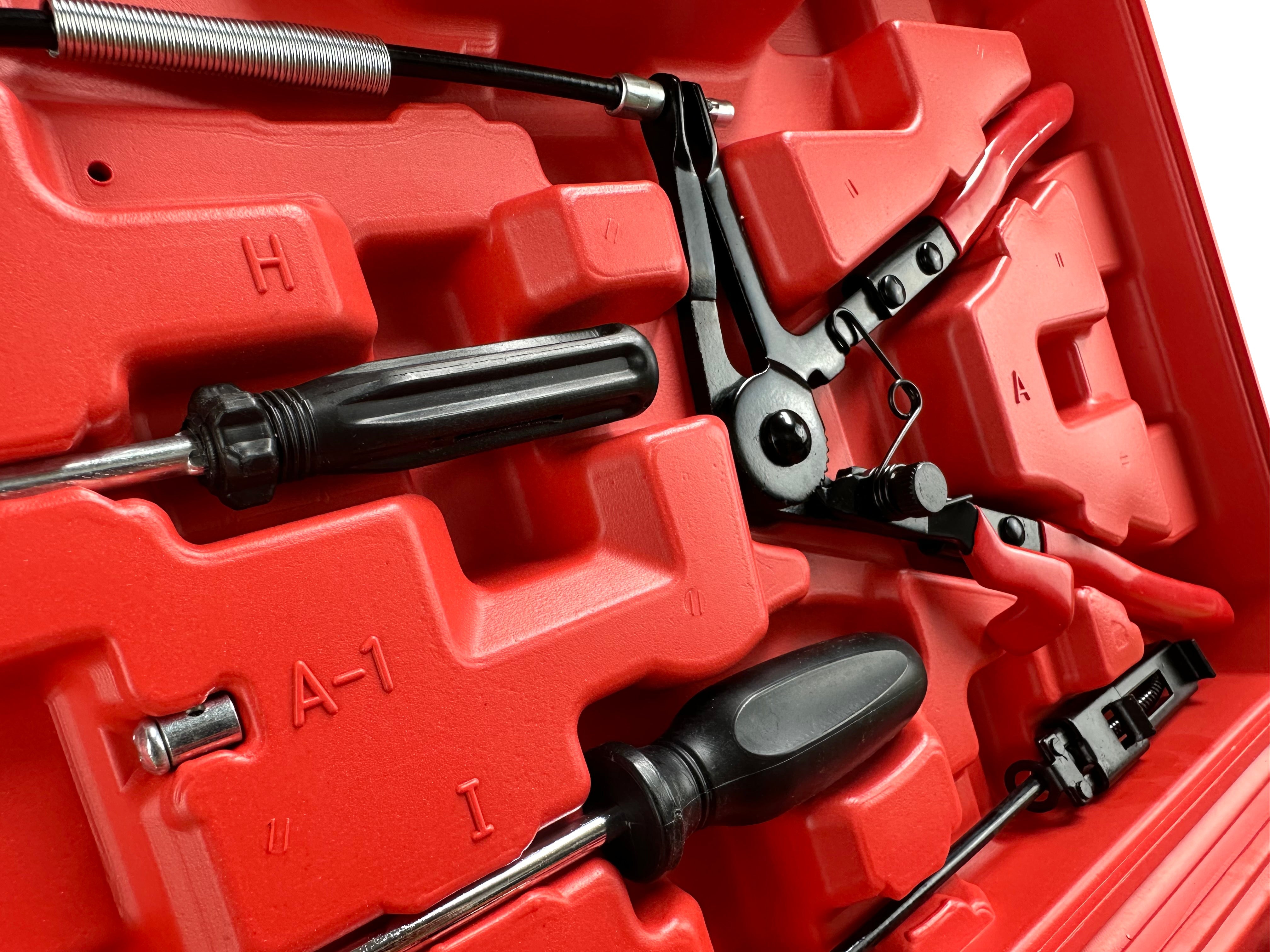 Σετ Πένσες Σφιγκτήρων Κολάρων 9 Τμχ GEBO TOOLS