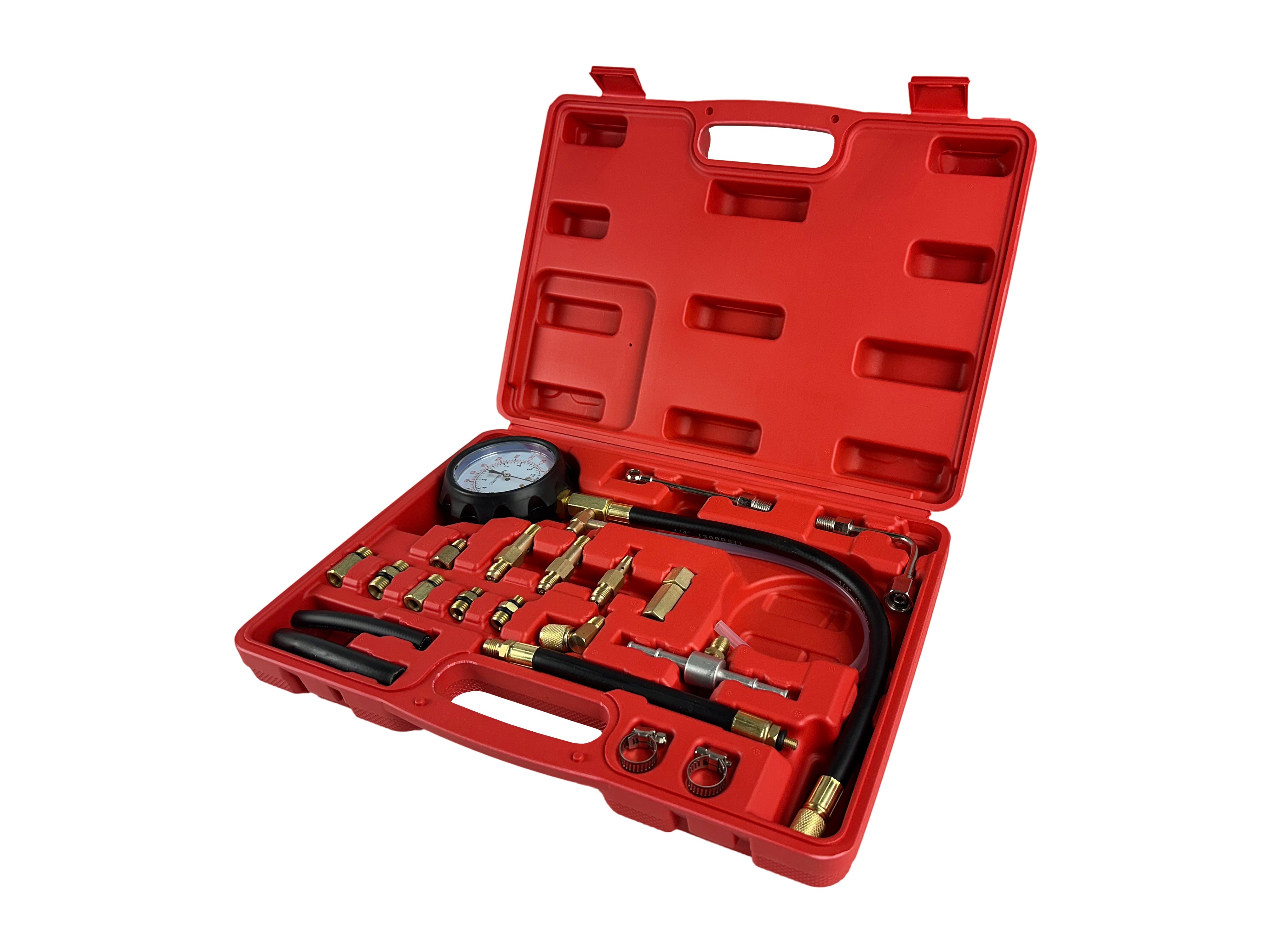 Σετ Συμπιεσόμετρο Λαδιού - Μέτρησης Πίεσης Καυσίμου 21 Τμχ GEBO TOOLS