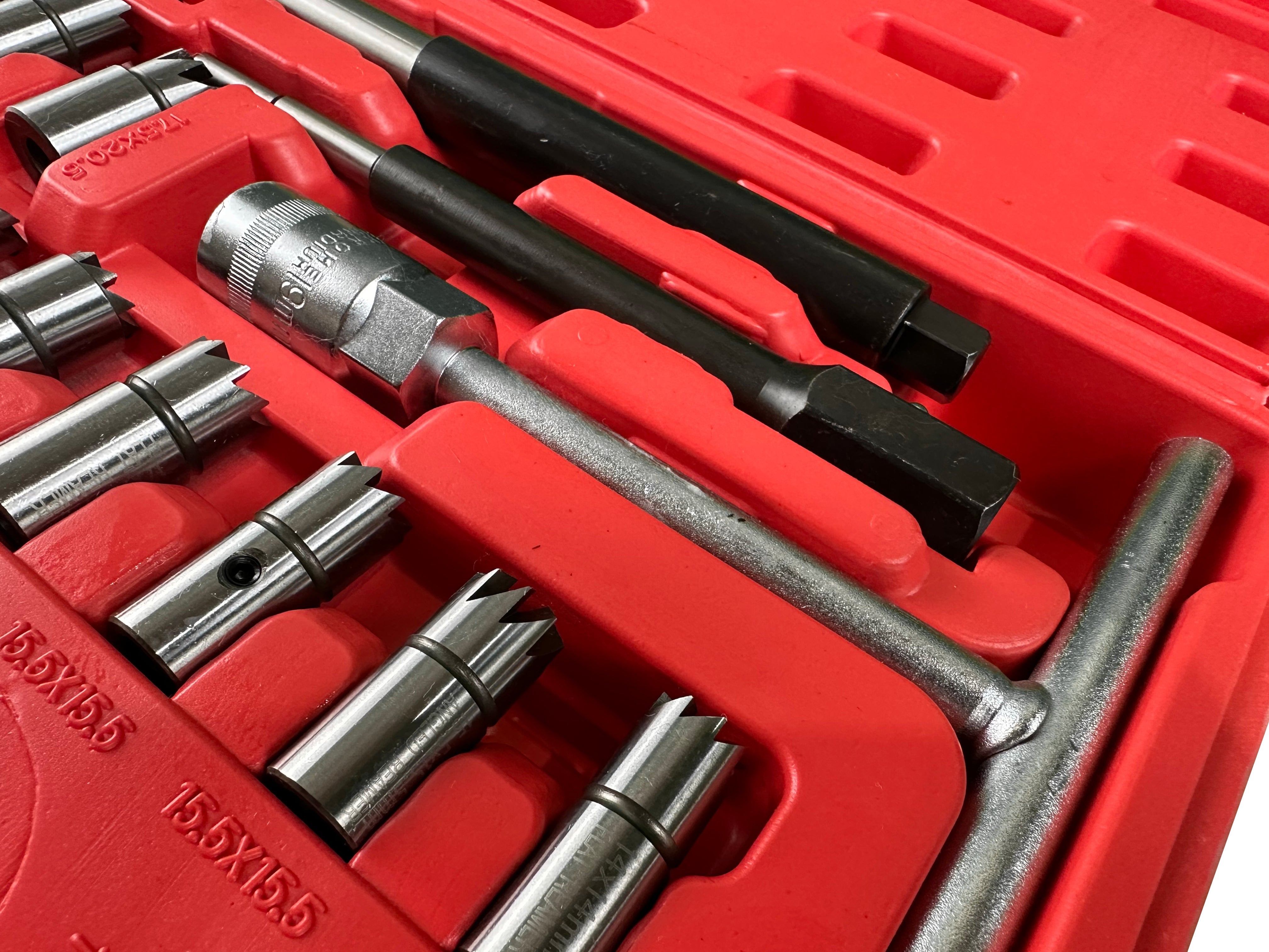 Σετ Φρεζαρίσματος Έδρας Μπεκ, 17 Τεμαχίων, Gebo Tools