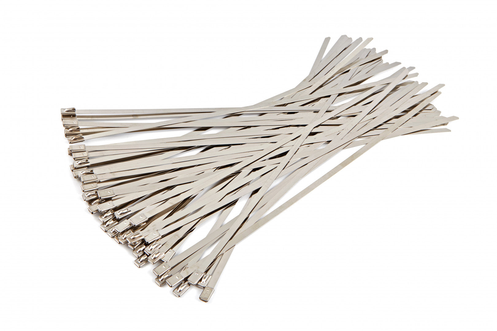 Σετ Σφιγκτηρεσ Inox 50 Τεμαχια 4.6X300 Mm