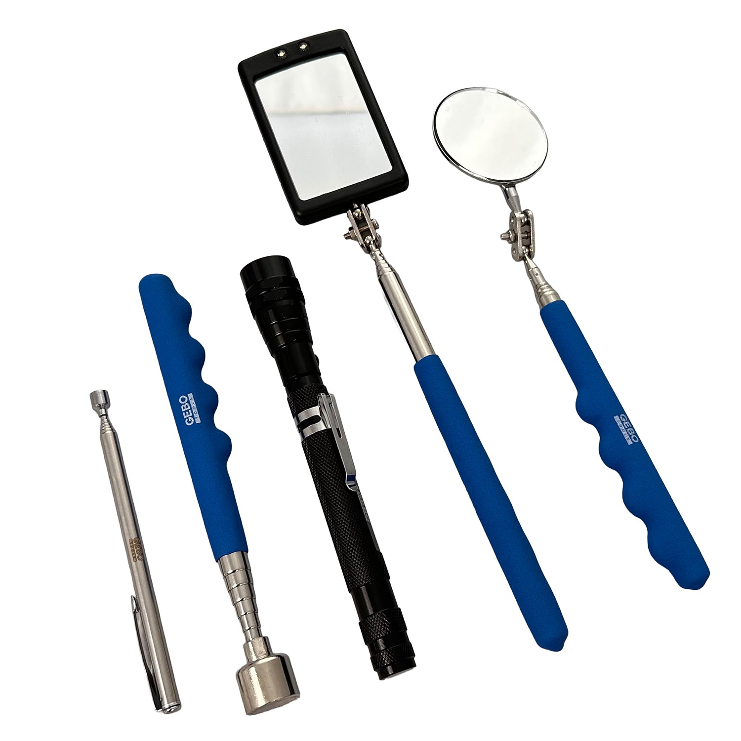 Σετ Τηλεσκοπικά Εργαλεία Ελέγχου 5Τμχ GEBO TOOLS
