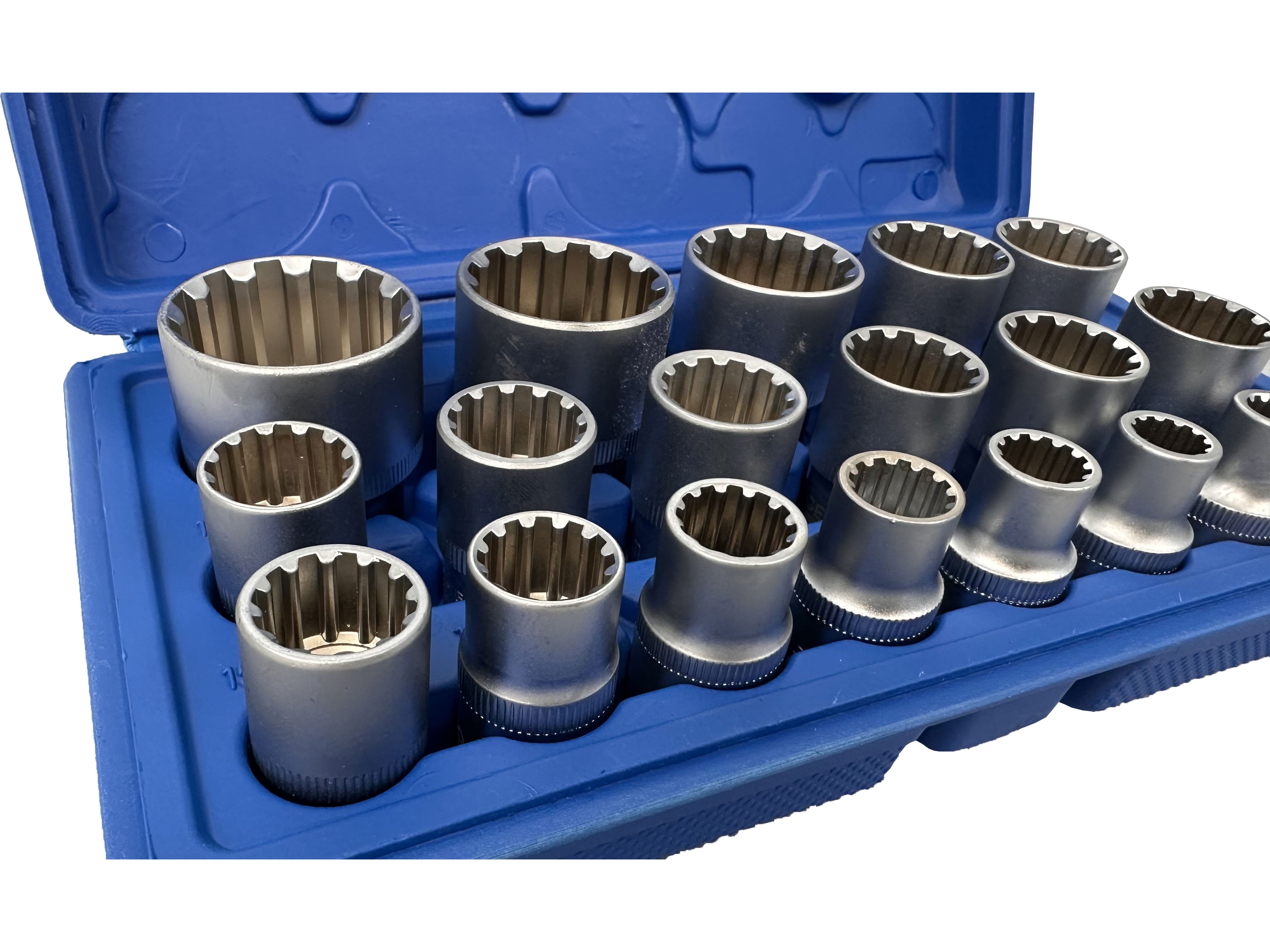 Σετ Καρυδάκια VARIO PLUS 1/2" 8-32mm GEBO TOOLS