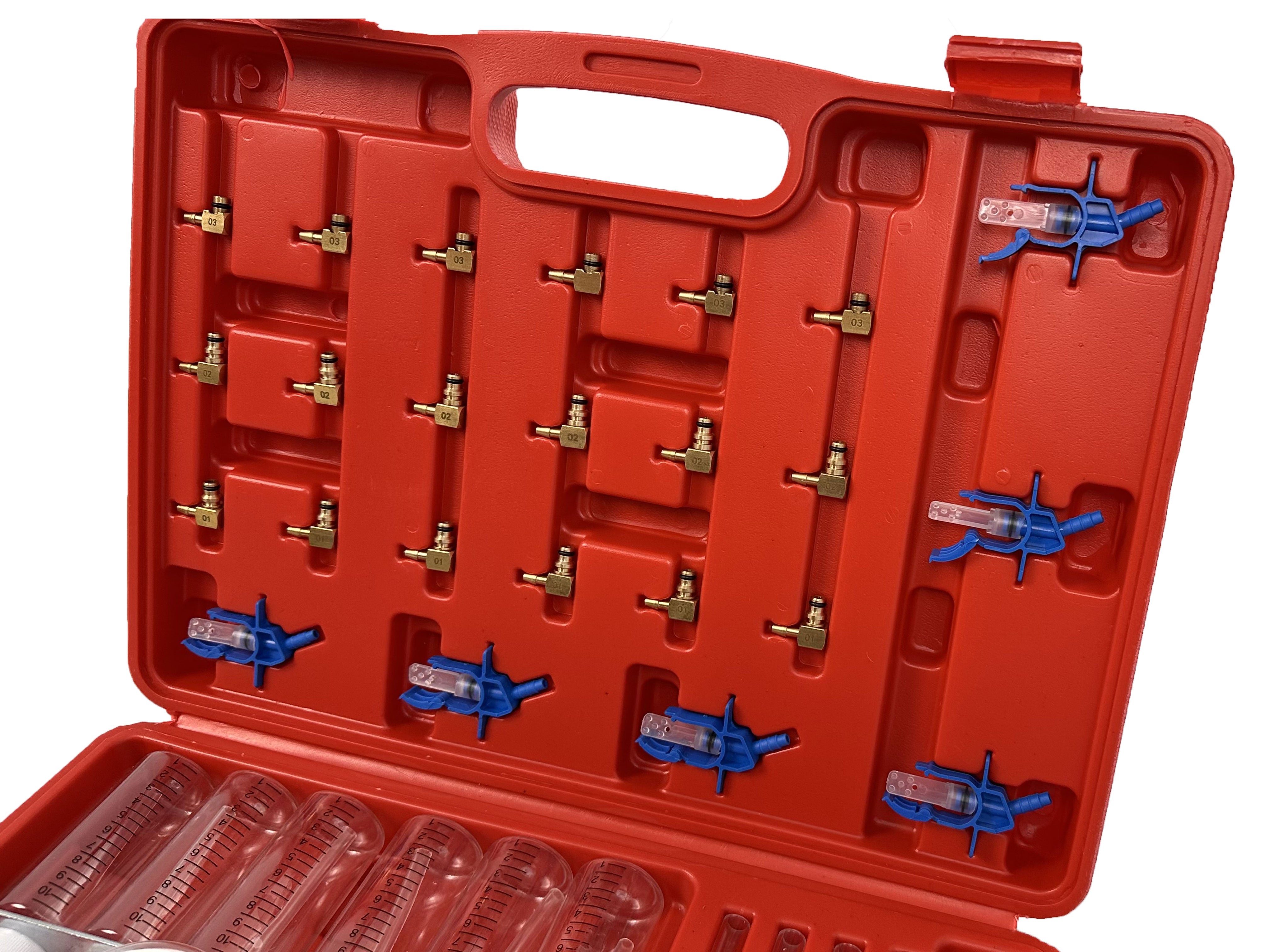 Σετ-Κιτ Μέτρησης Επιστροφής Διάγνωσης Μπεκ Καυσίμου GEBO TOOLS