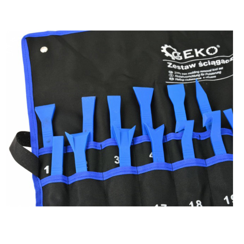 Σετ Με Εργαλεια Αφαιρεσησ Πλαστικων Ταπετσαριασ 27 Τμχ