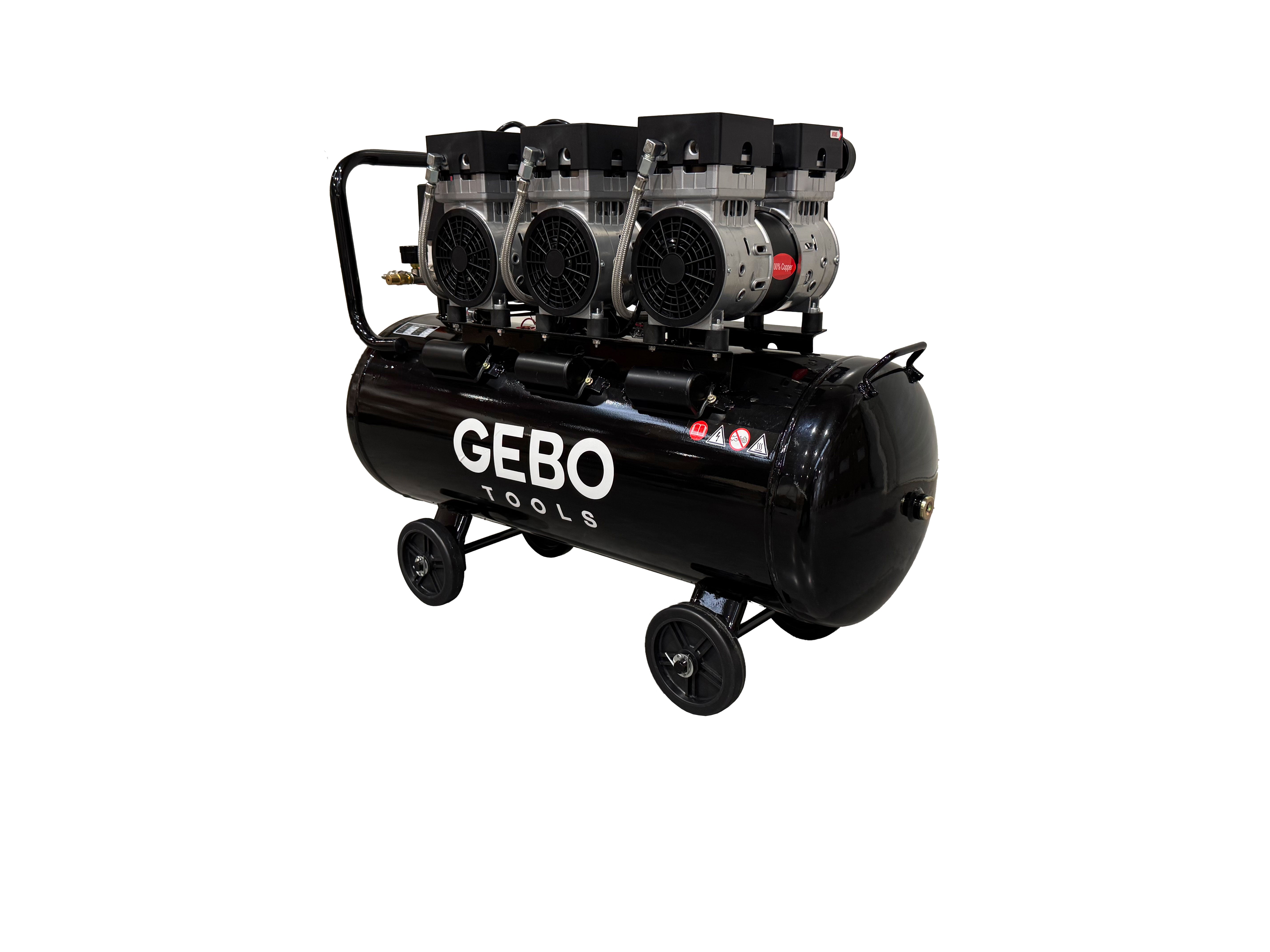 Αθόρυβος Συμπιεστής 70L M2 GEBO TOOLS