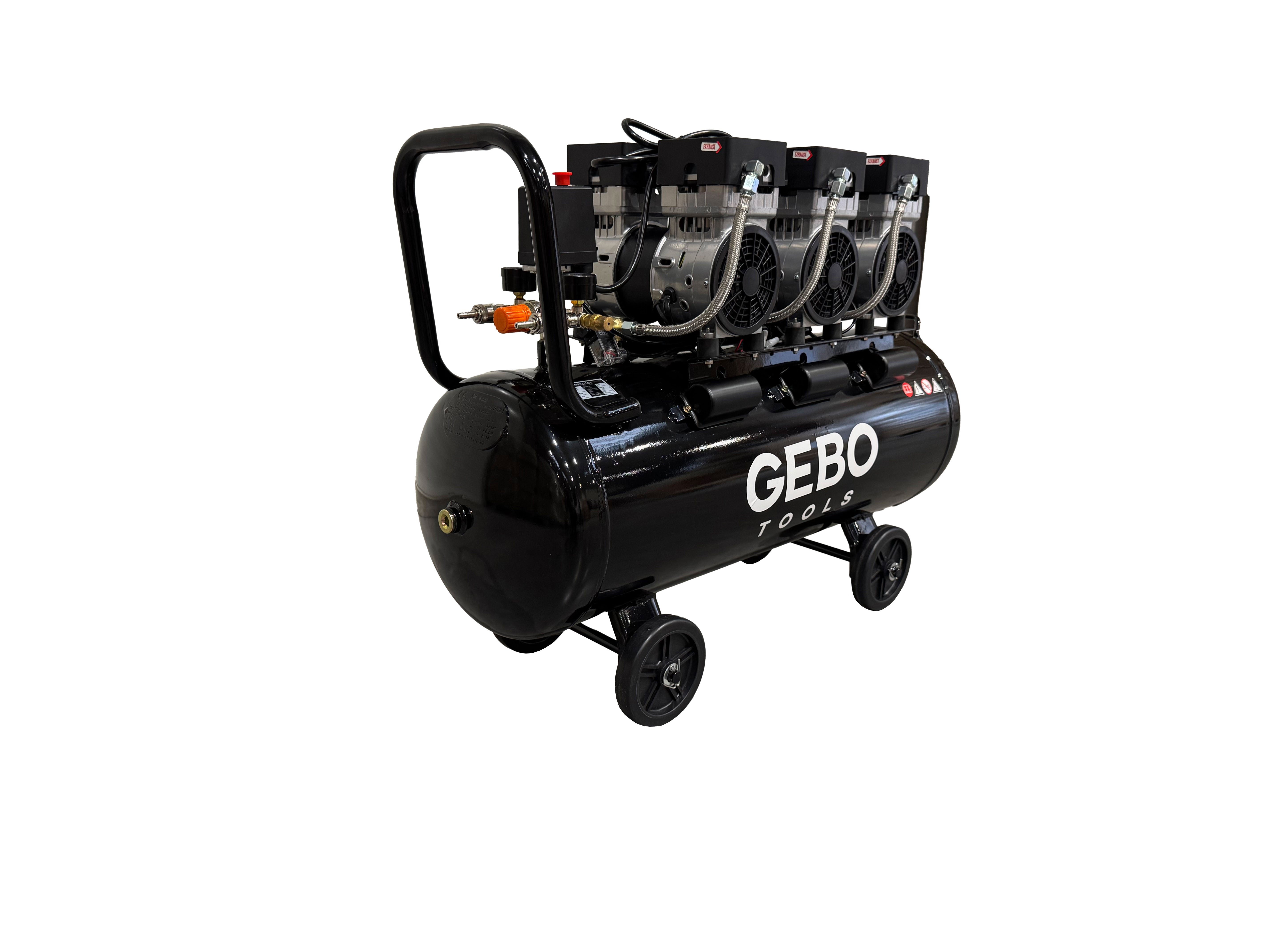 Αθόρυβος Συμπιεστής 70L M2 GEBO TOOLS