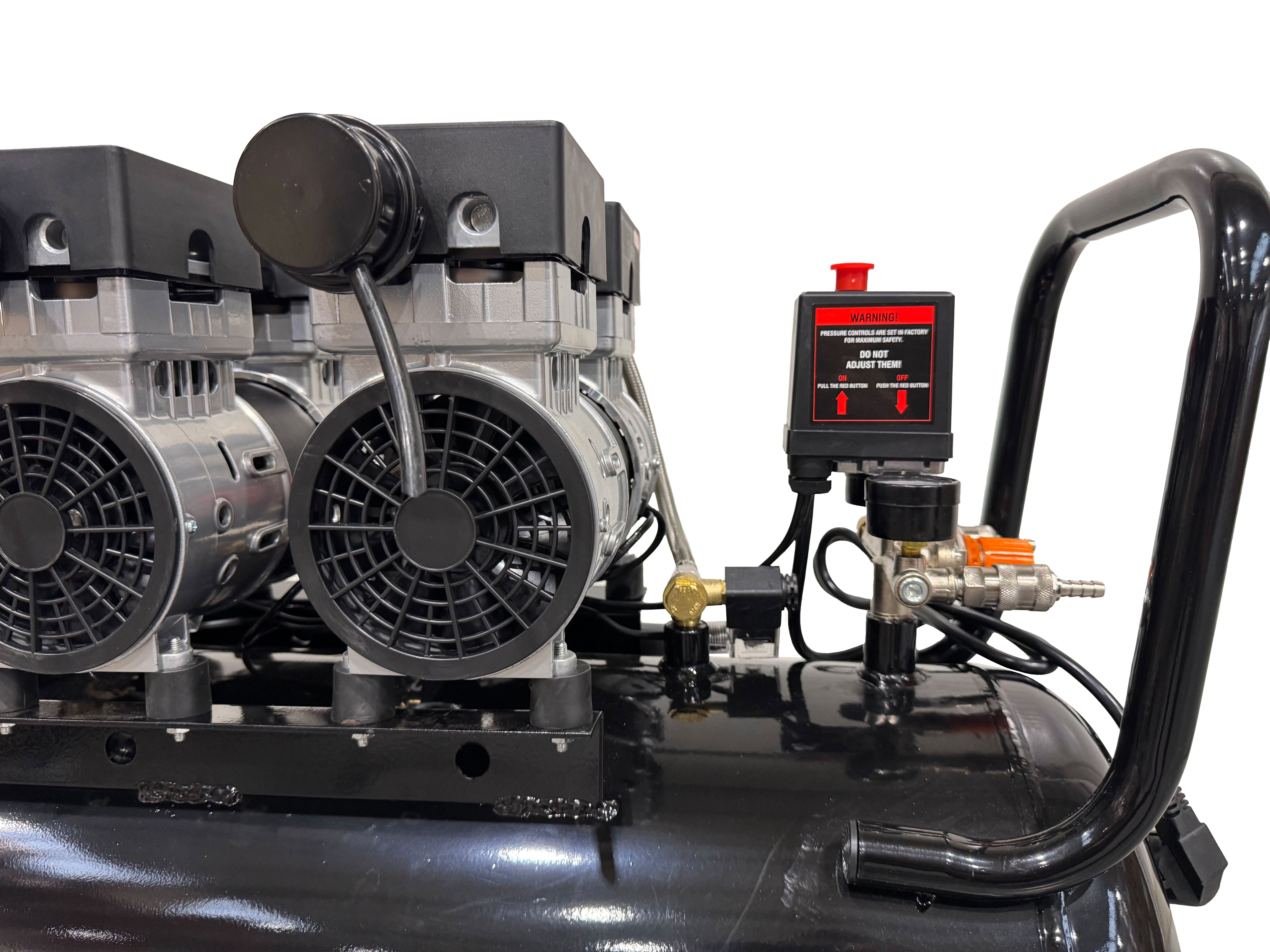 Αθόρυβος Συμπιεστής 70L M2 GEBO TOOLS