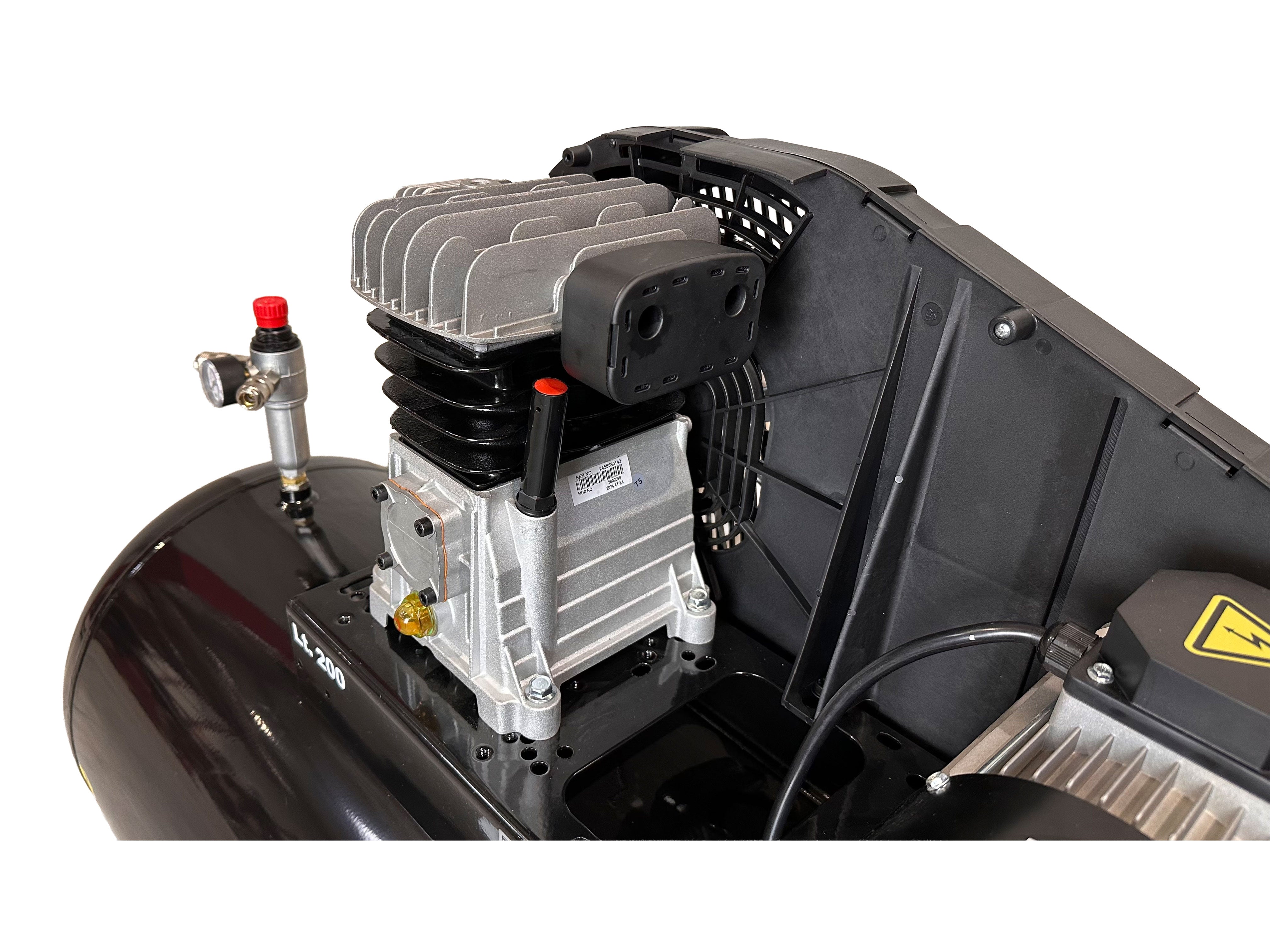 Κομπρεσέρ Αέρος-Αεροσυμπιεστής 200L 3Hp 400V GEBO TOOLS