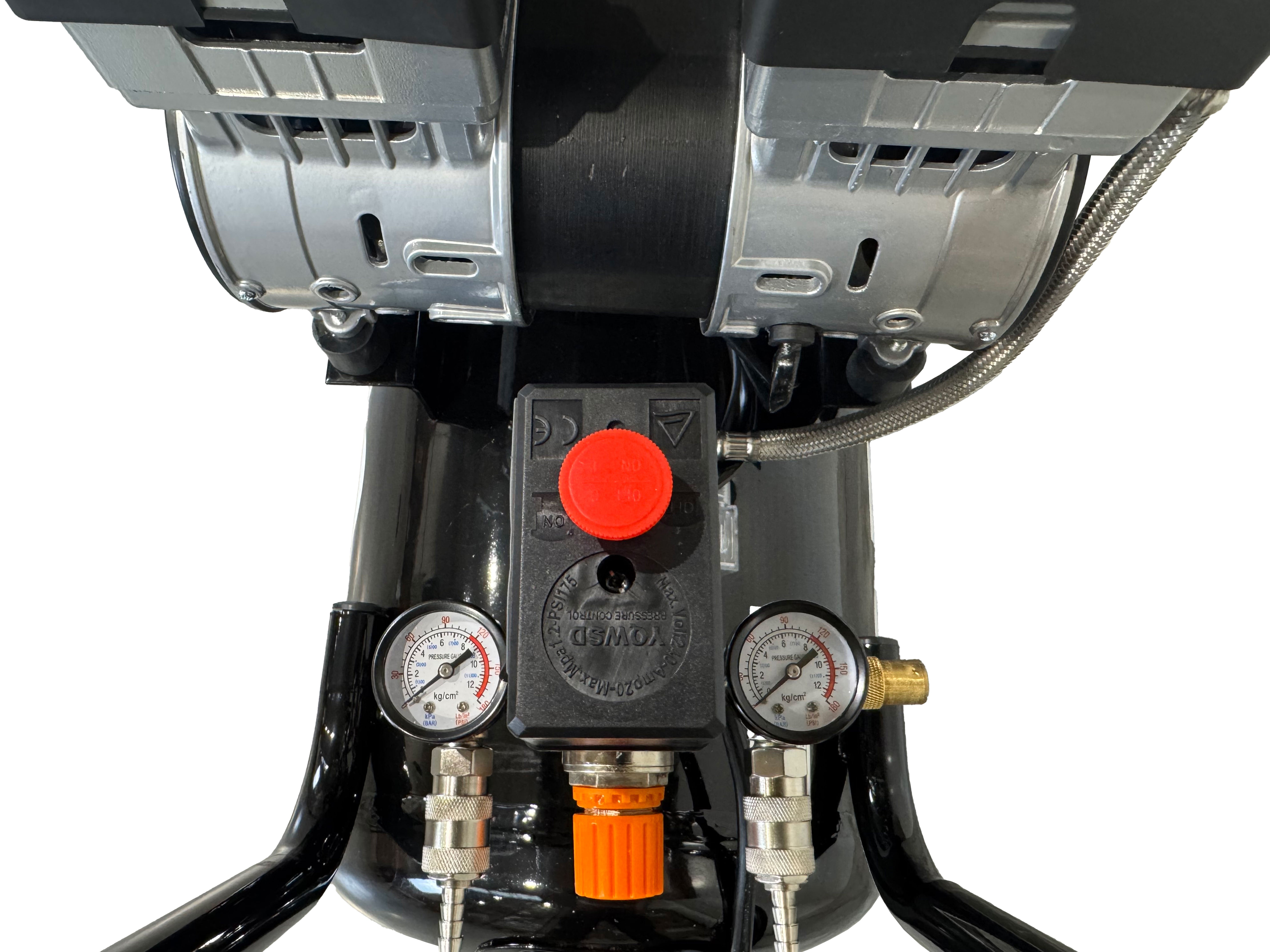 Αθόρυβος Συμπιεστής Χωρίς Λάδι 50L GEBO TOOLS