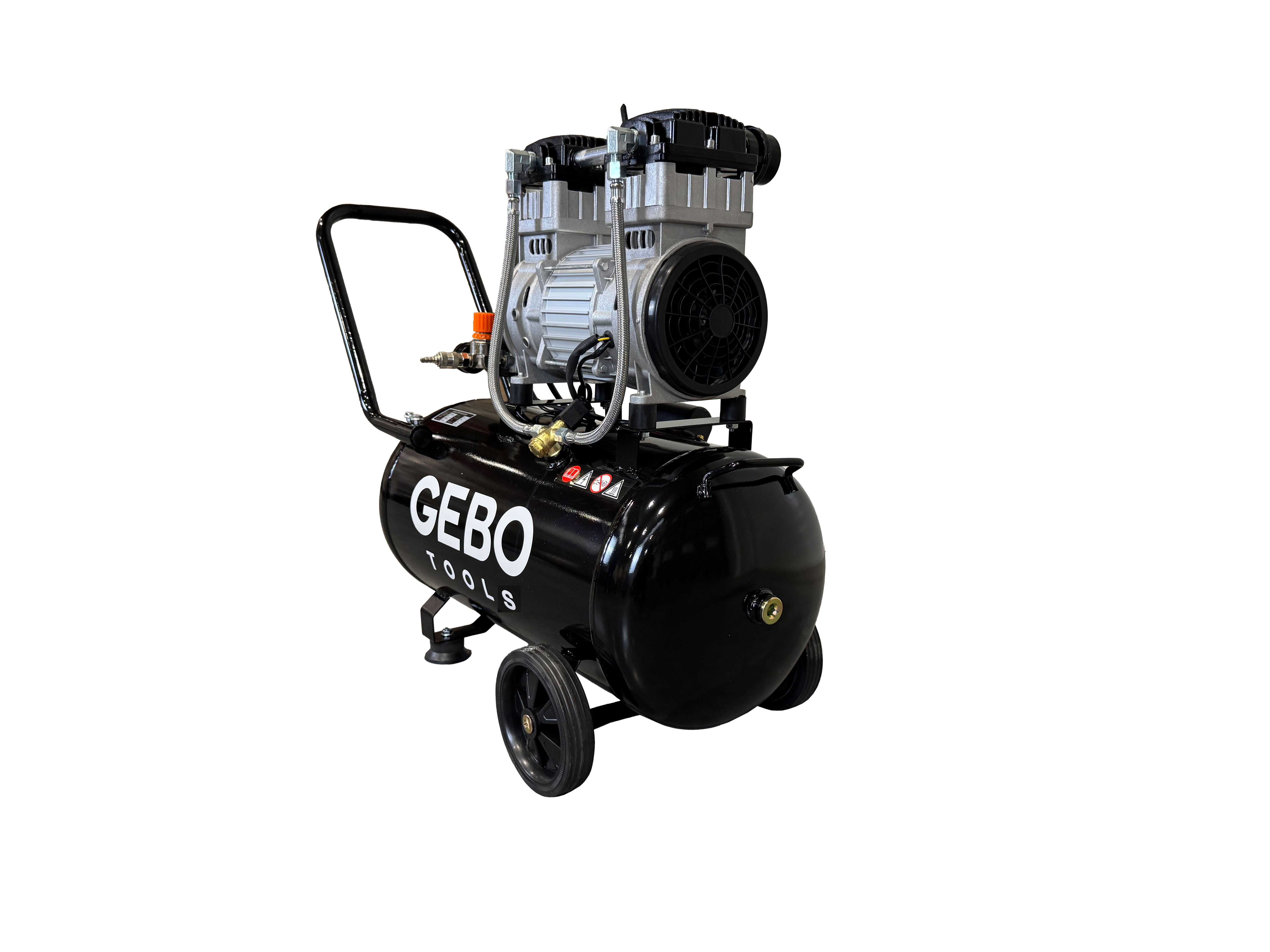 Αθόρυβος Συμπιεστής 50L 2HP GEBO TOOLS