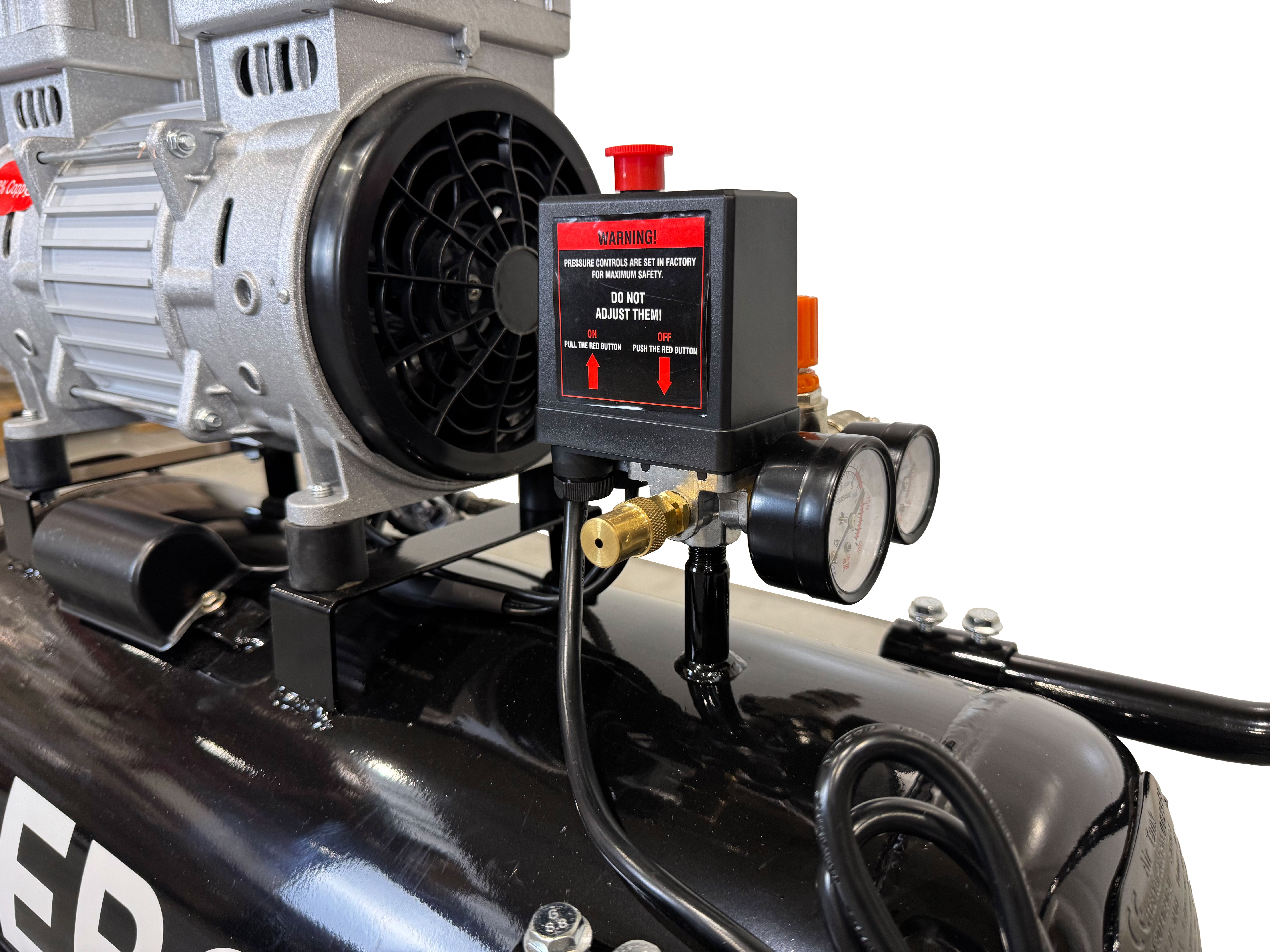 Αθόρυβος Συμπιεστής 50L 2HP GEBO TOOLS