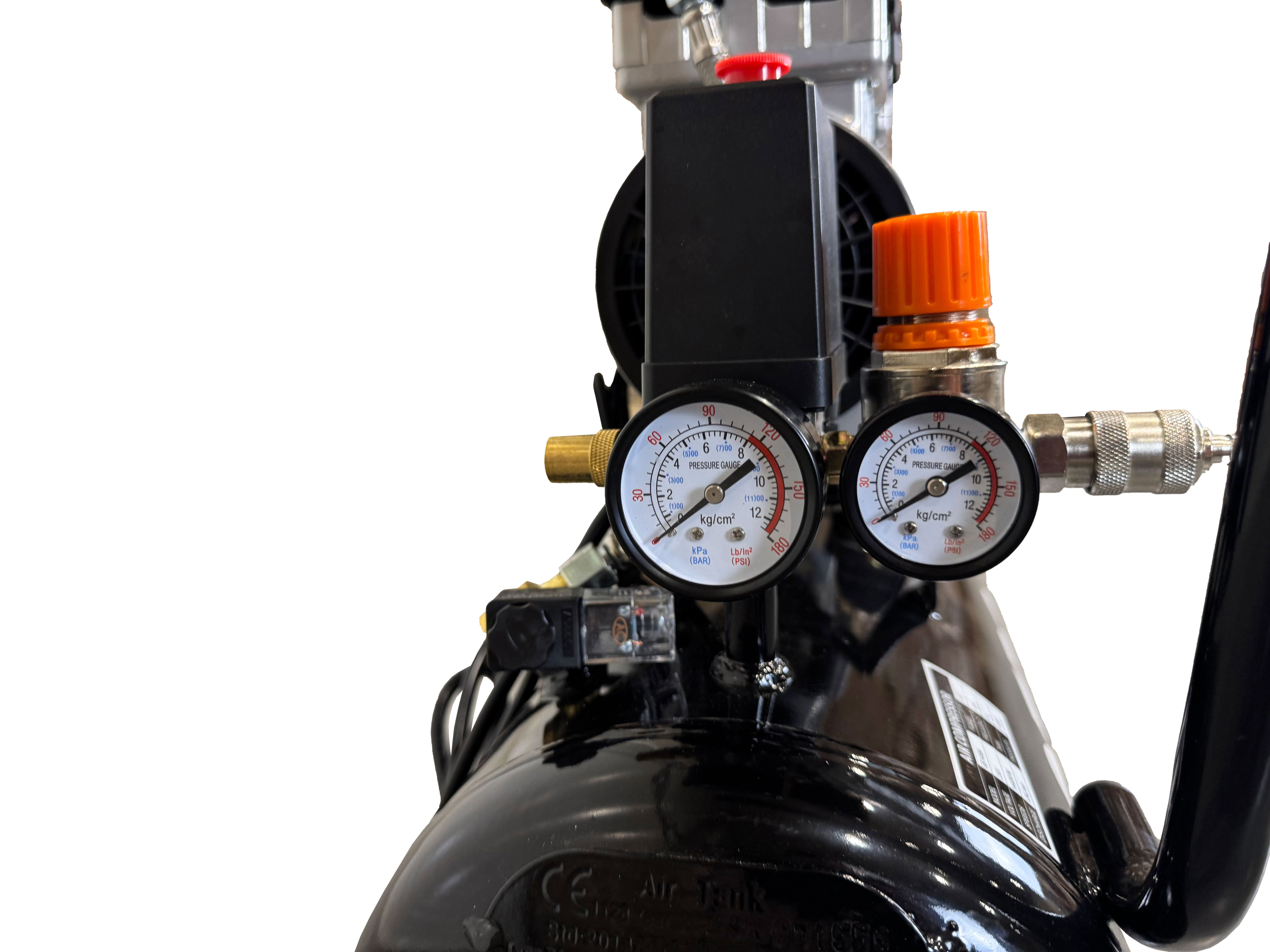 Αθόρυβος Συμπιεστής Χωρίς Λάδι 24L GEBO TOOLS