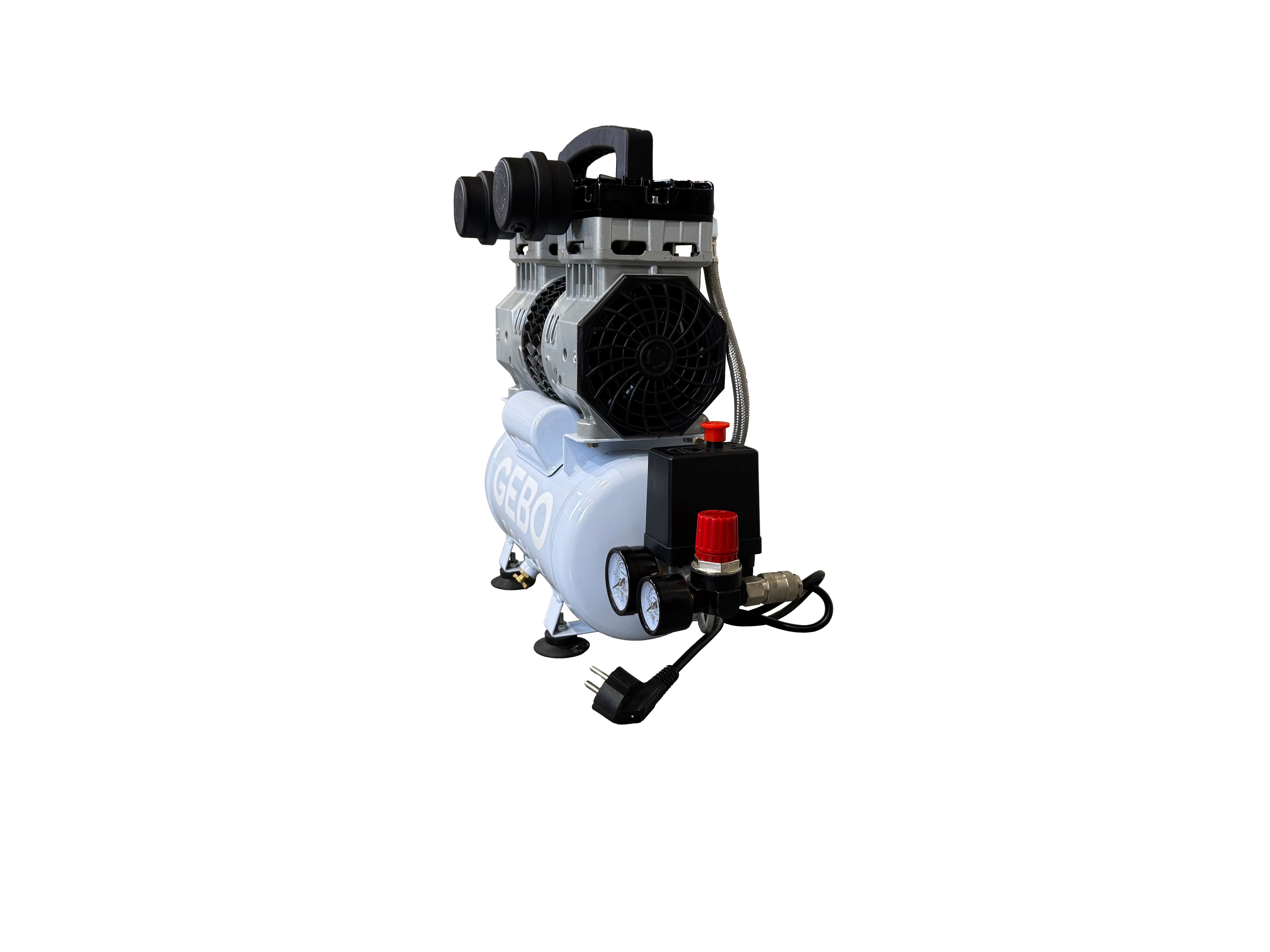 Αθόρυβος Συμπιεστής Χωρίς Λάδι 6L GEBO TOOLS