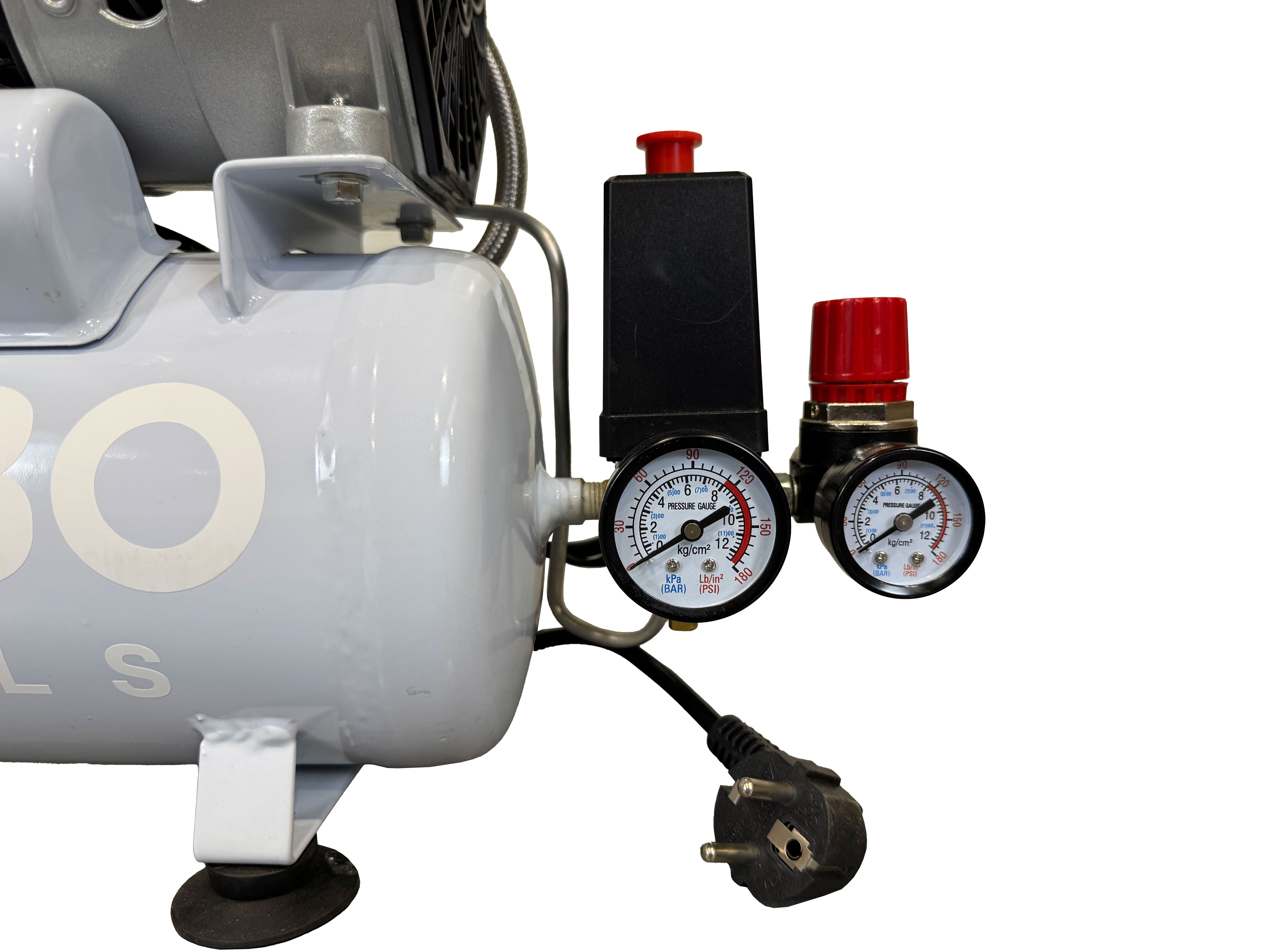 Αθόρυβος Συμπιεστής Χωρίς Λάδι 6L GEBO TOOLS