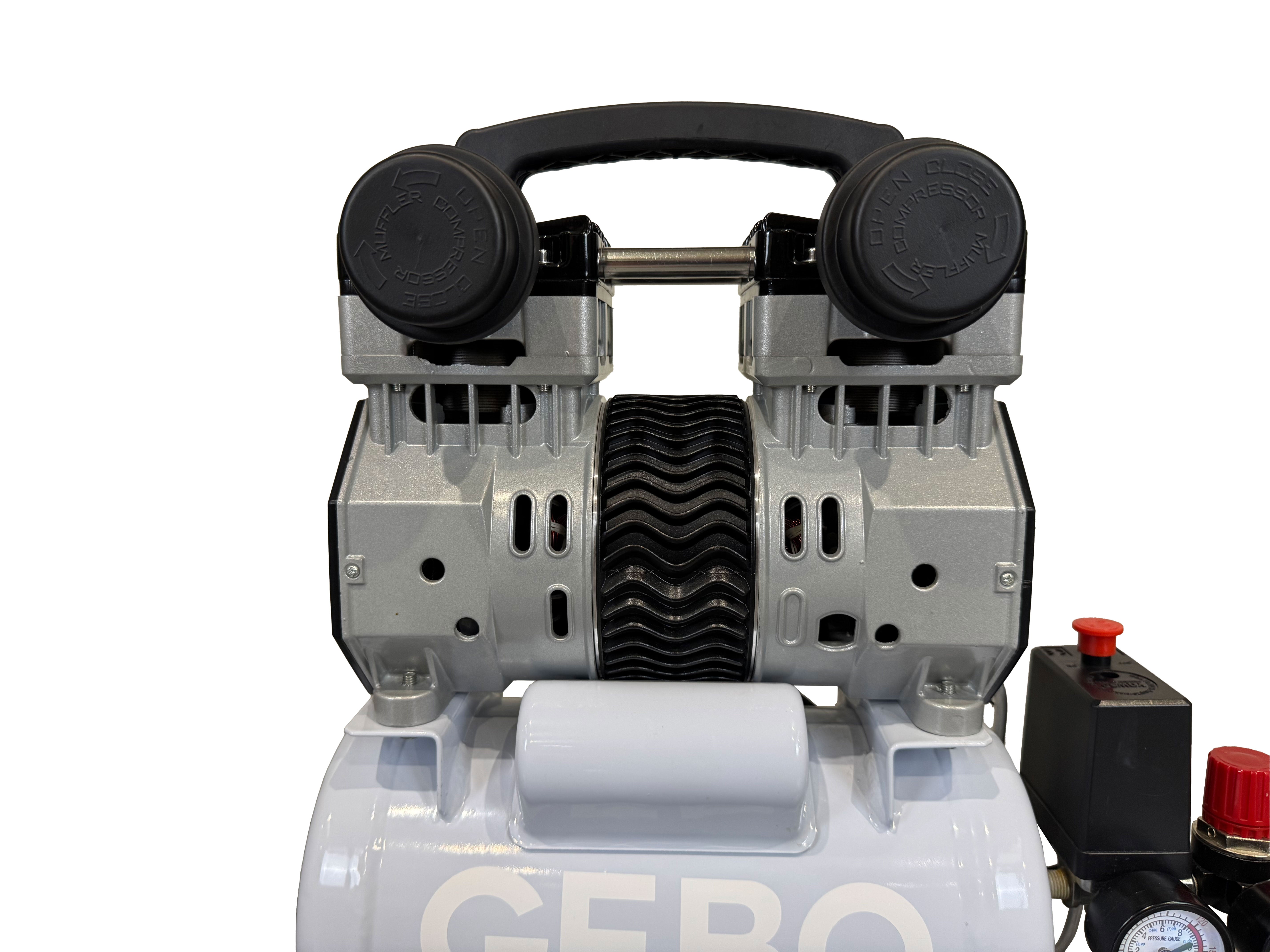 Αθόρυβος Συμπιεστής Χωρίς Λάδι 6L GEBO TOOLS