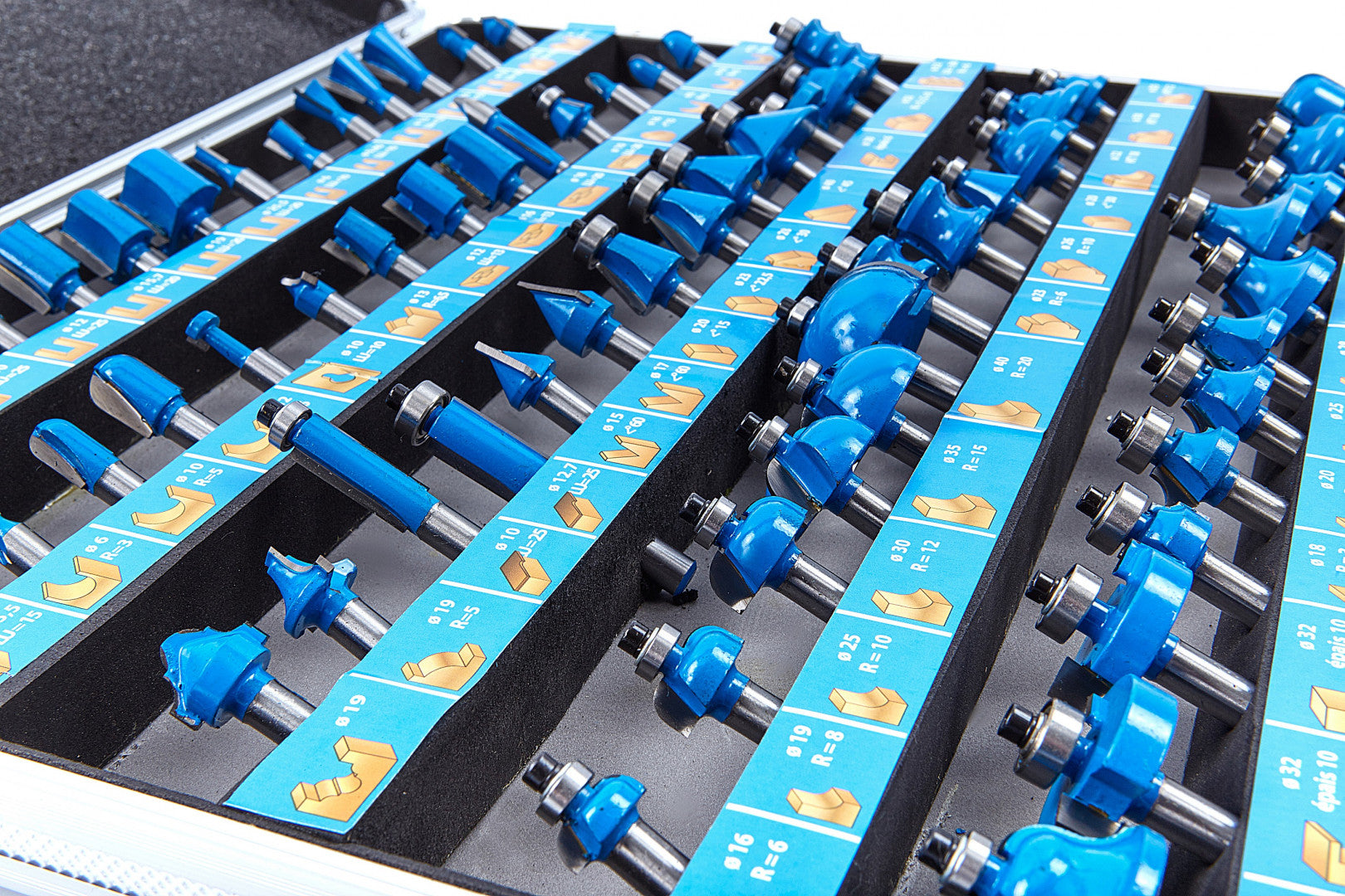 Σετ Φρέζες Για Ξύλο 66 Τεμάχια