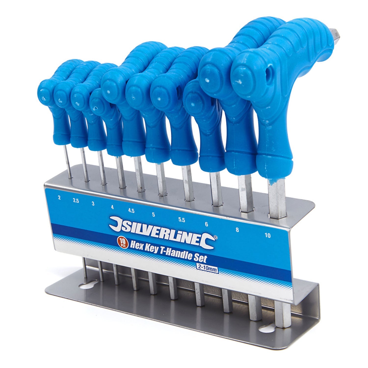 Σετ Κλειδιά Allen (Imbus) Με Λαβή Τ, 2-10Mm, 10 Τεμαχίων