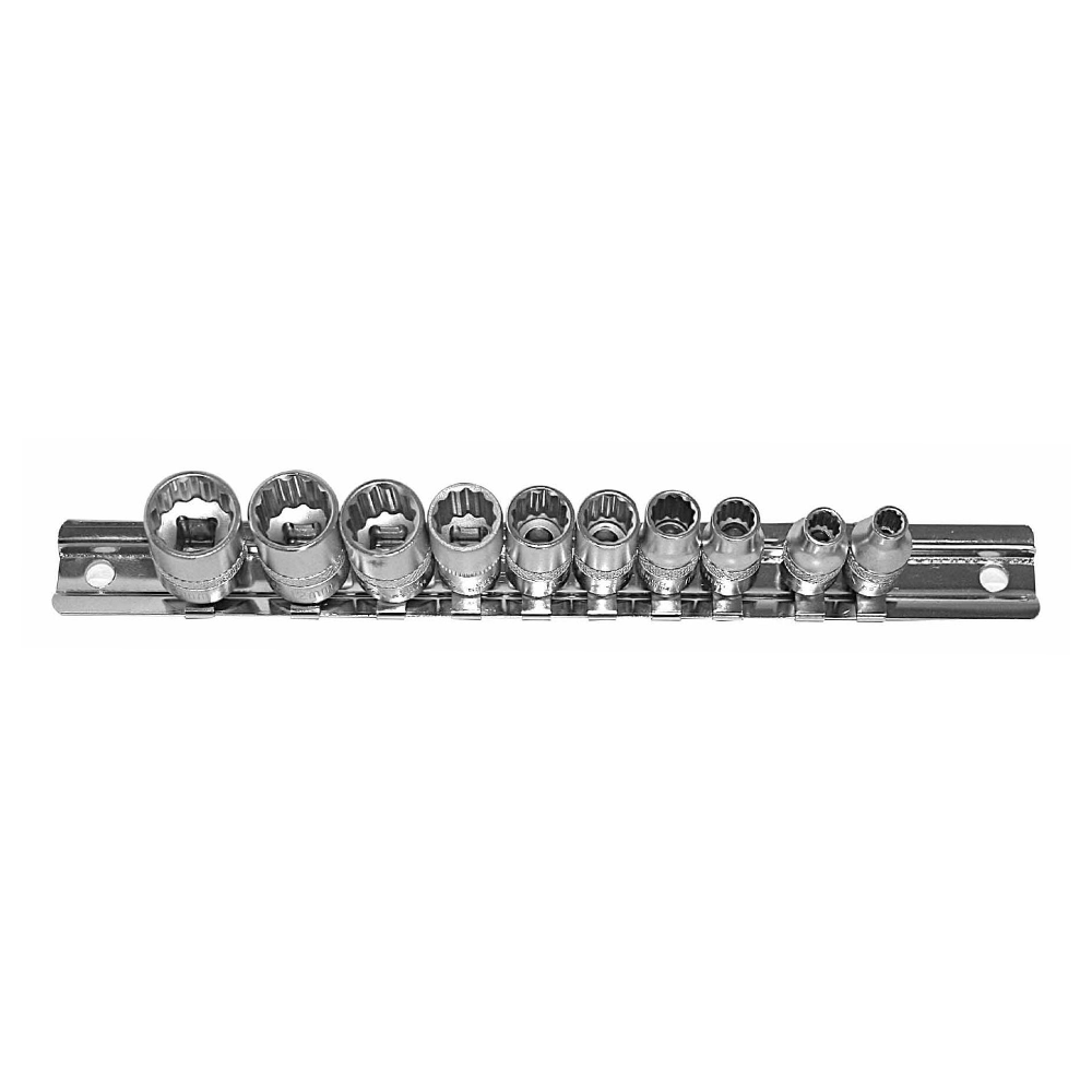Σετ Καρυδακια 12 Σημειων (Bihexagonal) 1/4 10 Τεμαχια