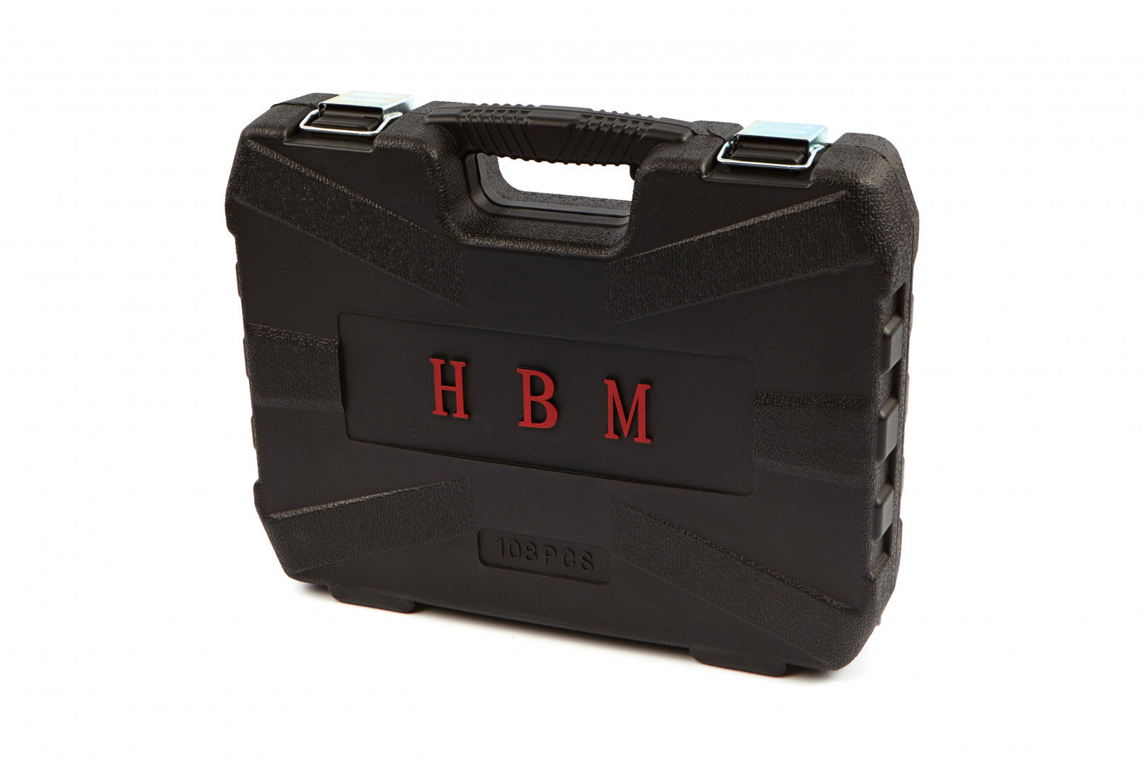 Hbm Εργαλειοθηκη Με Κλειδια Και Καρυδακια 1/2" 1/4" Σετ 108Τμχ