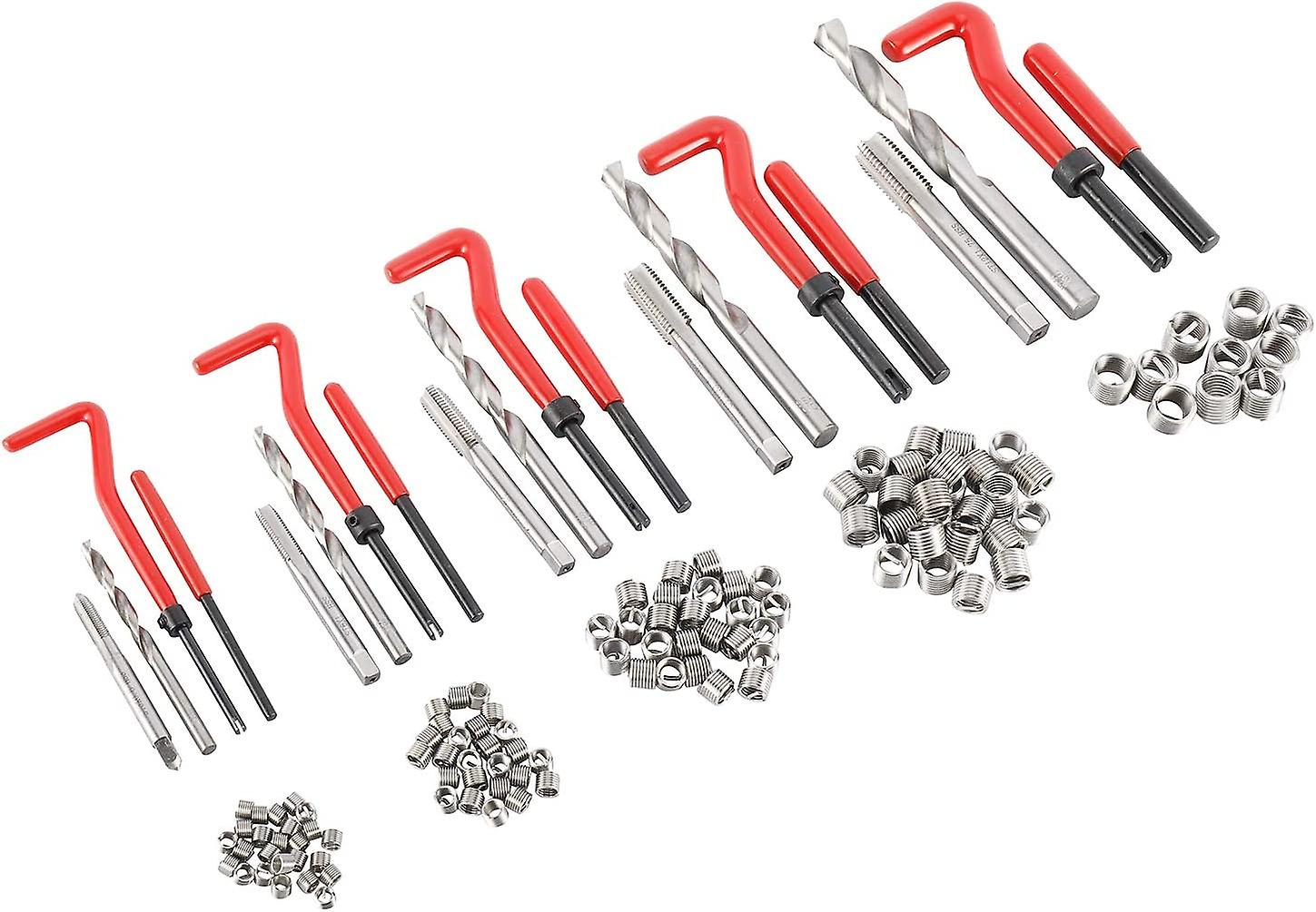Κιτ Επισκευησ Σπειρωματων M5 M6 M8 M10 M12 Σετ 131 Τμχ