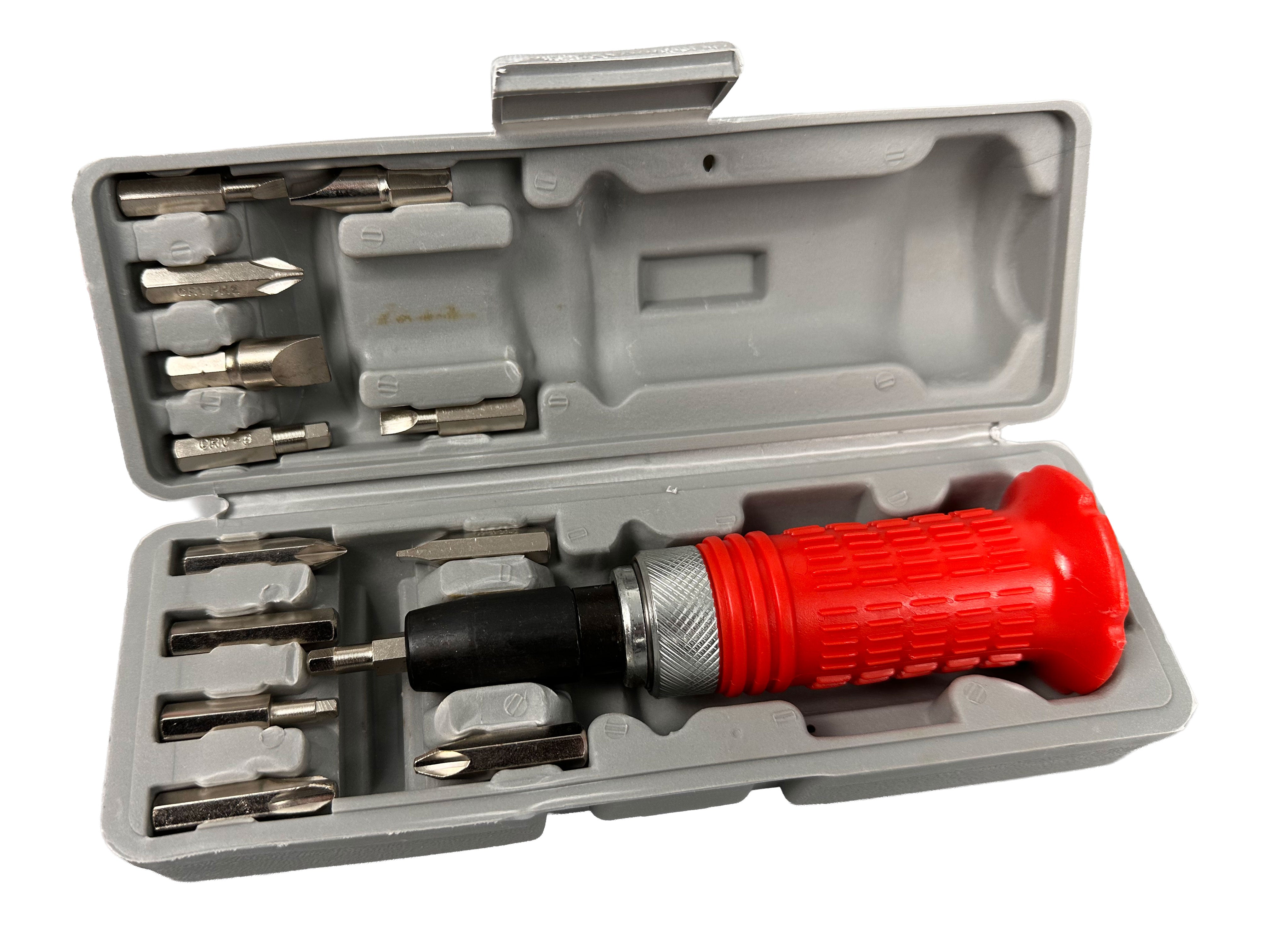 Σετ Κατσαβίδι Κρουστικό 14Τμχ GEBO TOOLS
