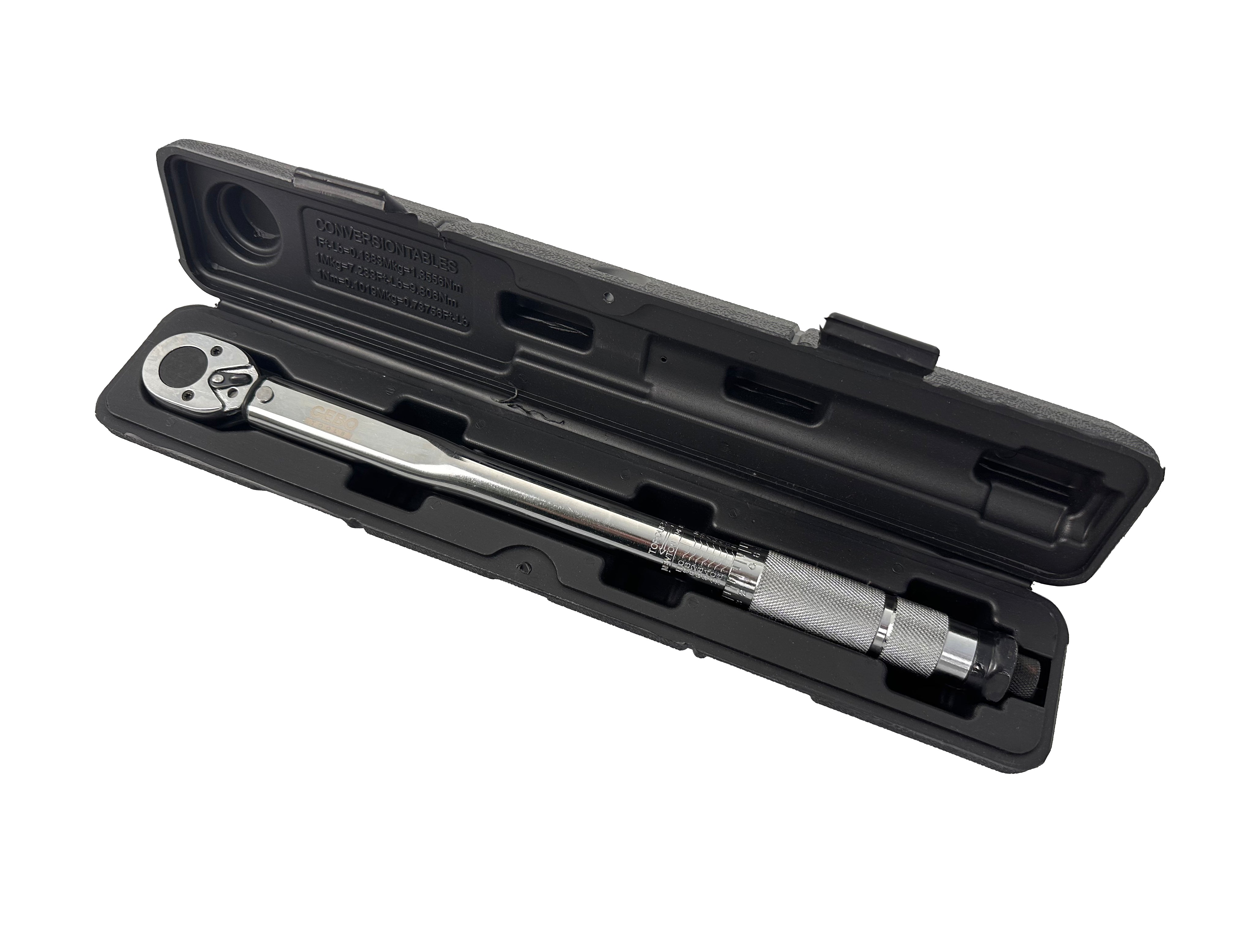 Δυναμόκλειδο-Ροπόκλειδο 3/8" 19-110Nm GEBO TOOLS