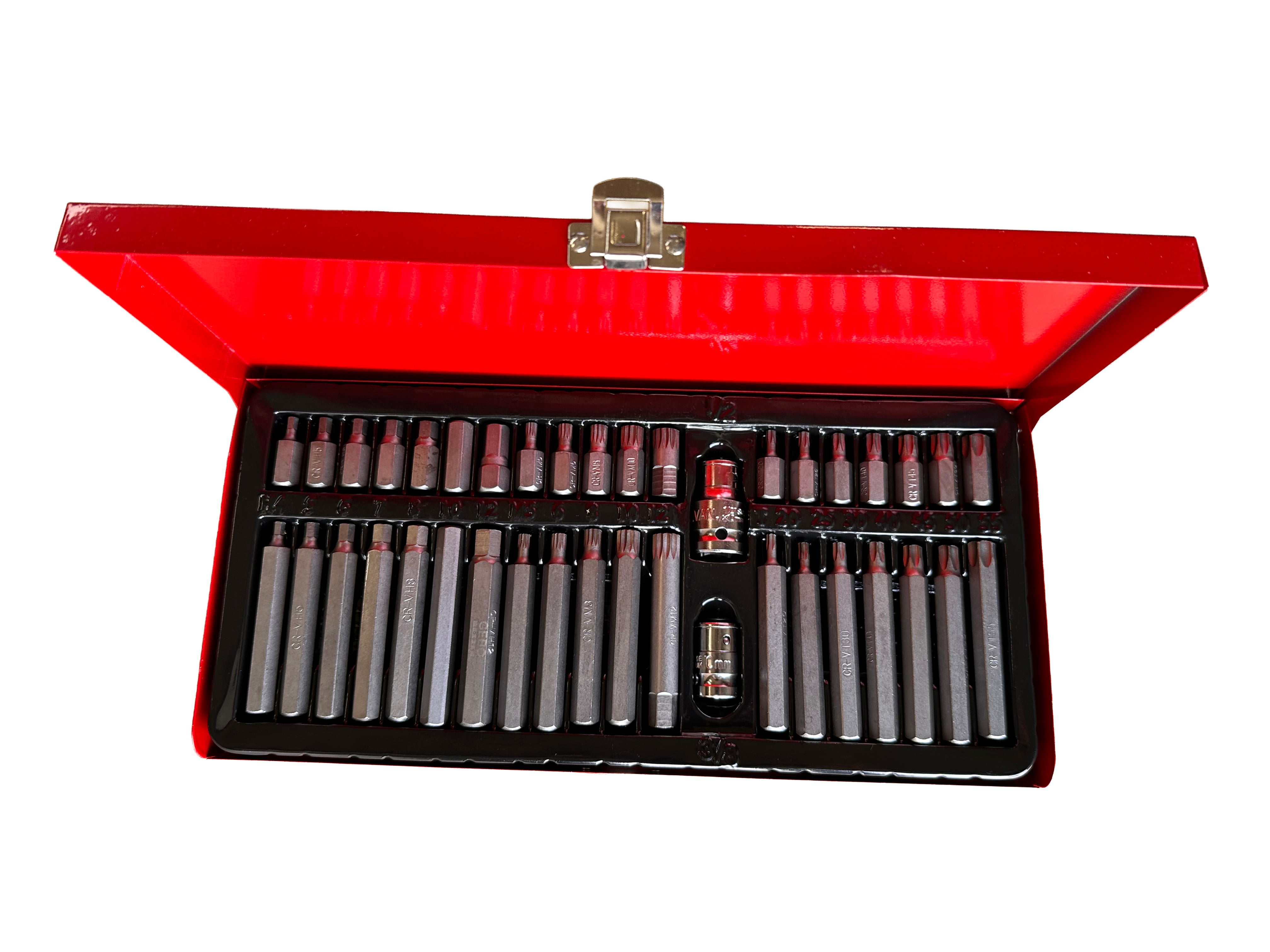 Σετ Μύτες Άλλεν Torx XZN HEX SPLINE Σε Μεταλλική Κασετίνα 40Τμχ GEBO TOOLS