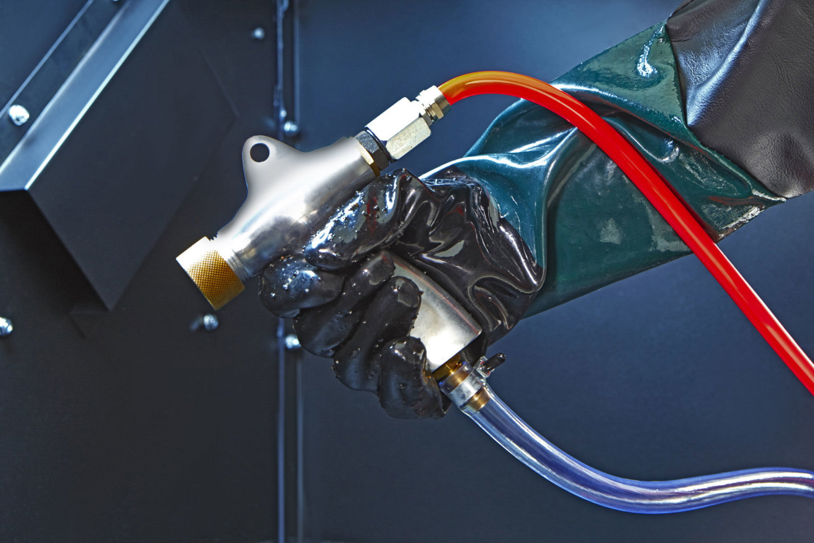 Θάλαμος Αμμοβολής Με Ενσωματωμένη Απορρόφηση Sbc 990