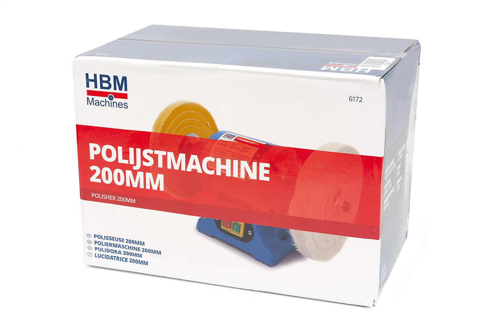 Μηχανη Γυαλισματοσ - Στιλβωσησ Hobby 200Mm Hbm