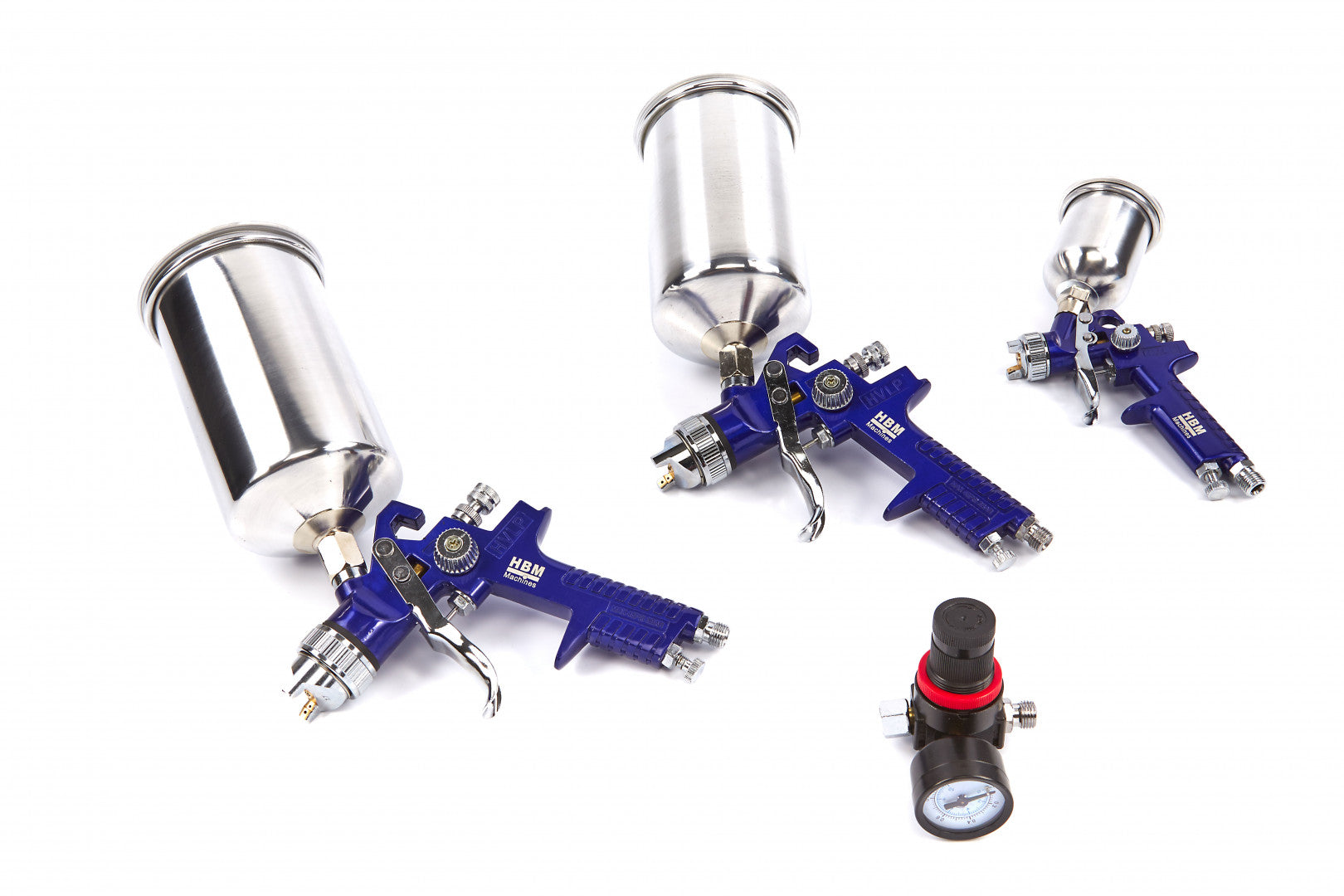 Πιστολια Βαφησ Σετ 3 Τεμαχια 0.8/1.4/1.7Mm