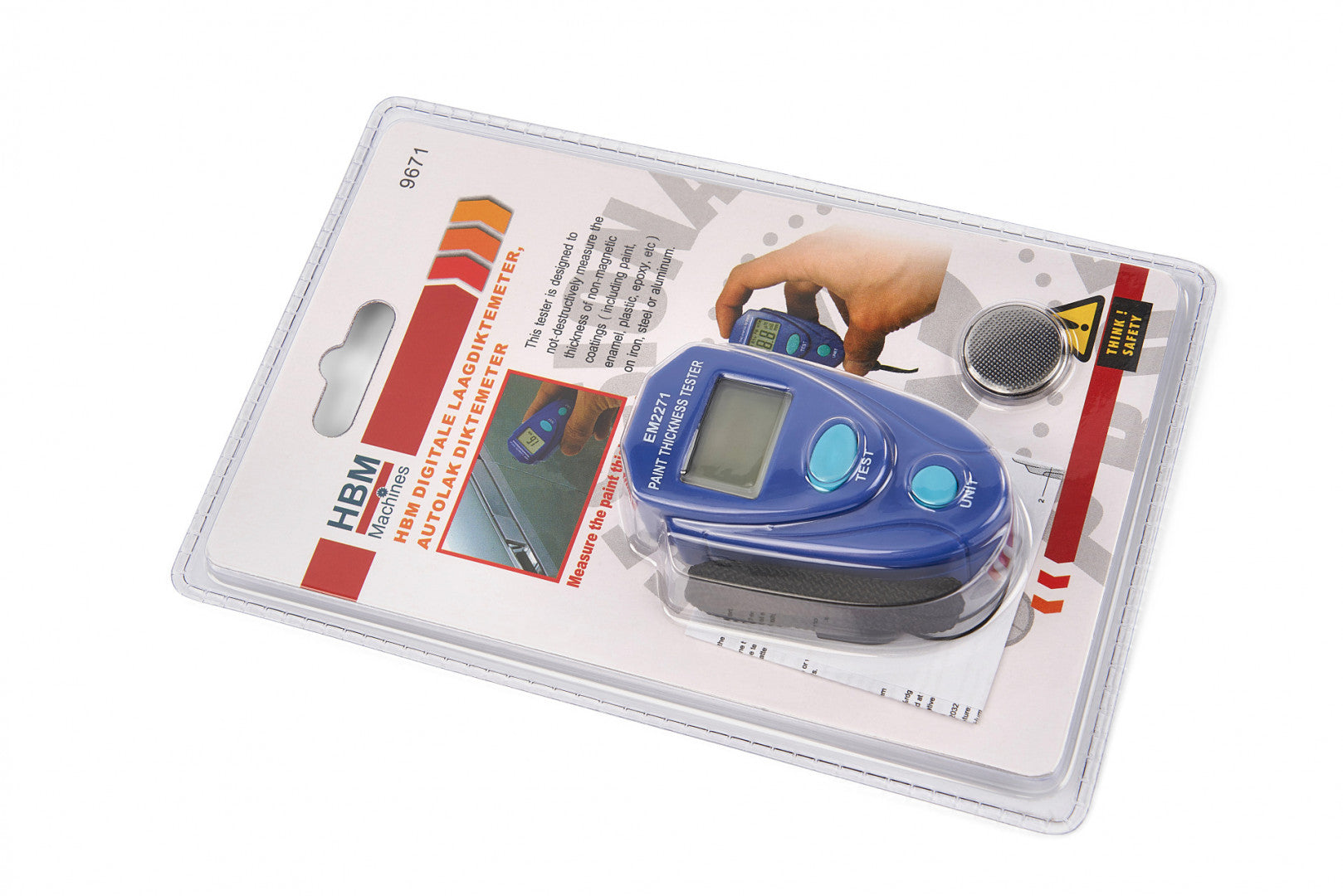 Μετρητησ Παχουσ Χρωματοσ / Παχυμετρο Επικαλυψησ Βαφησ