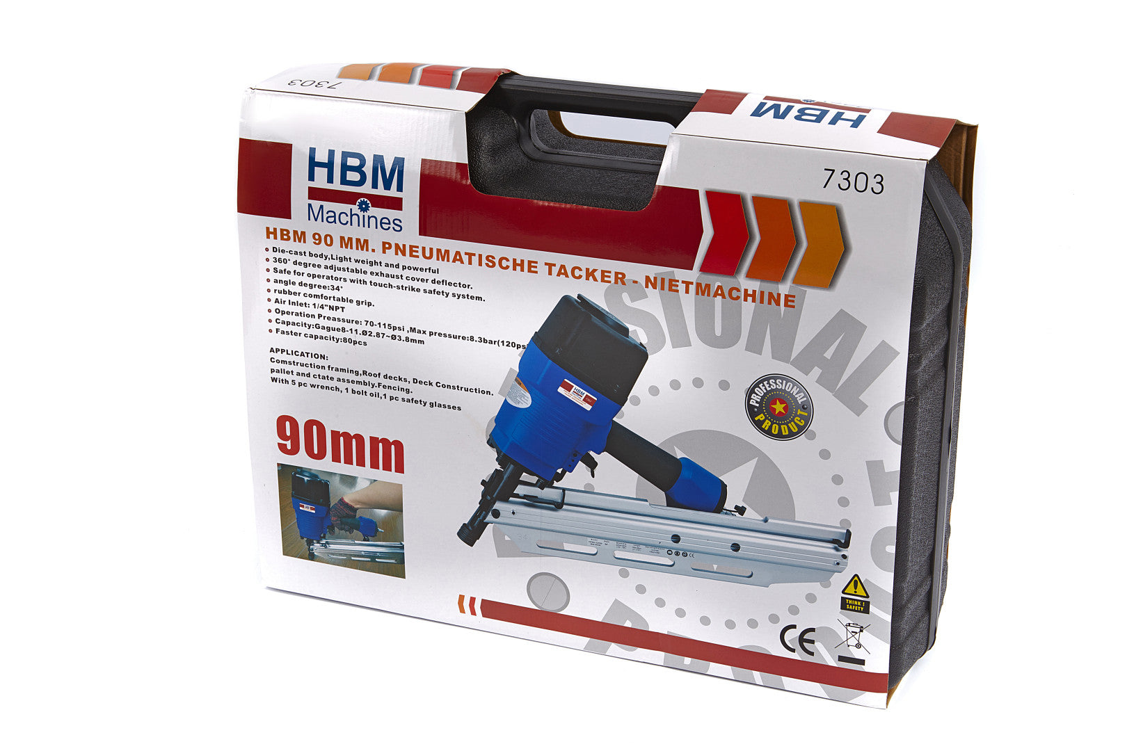 Hbm Kαρφωτικο Αεροσ Για Προκα-Καρφια 90Mm