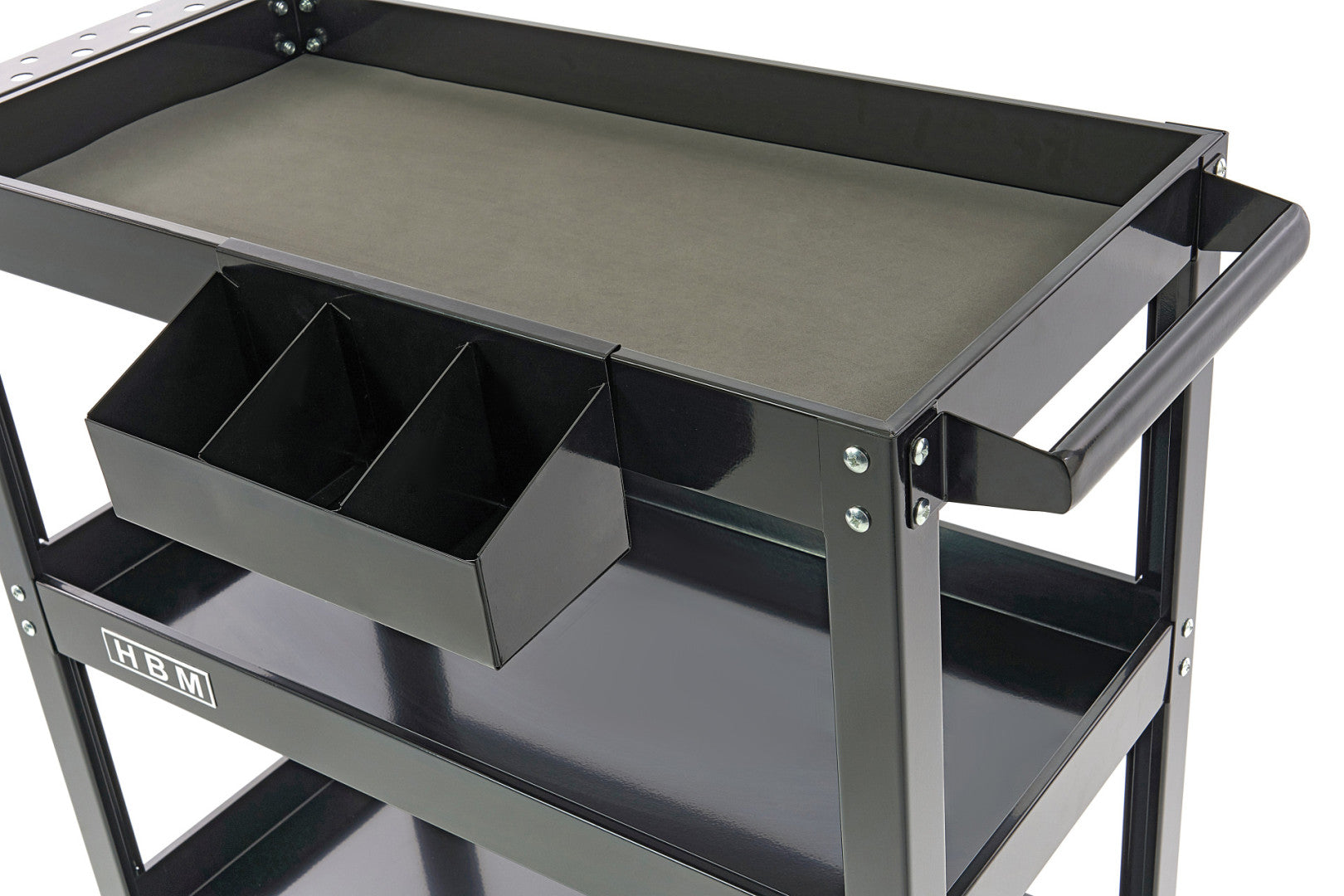 Εργαλειοφοροσ Τροχηλατοσ Ανοιχτου Τυπου Με 3 Ραφια