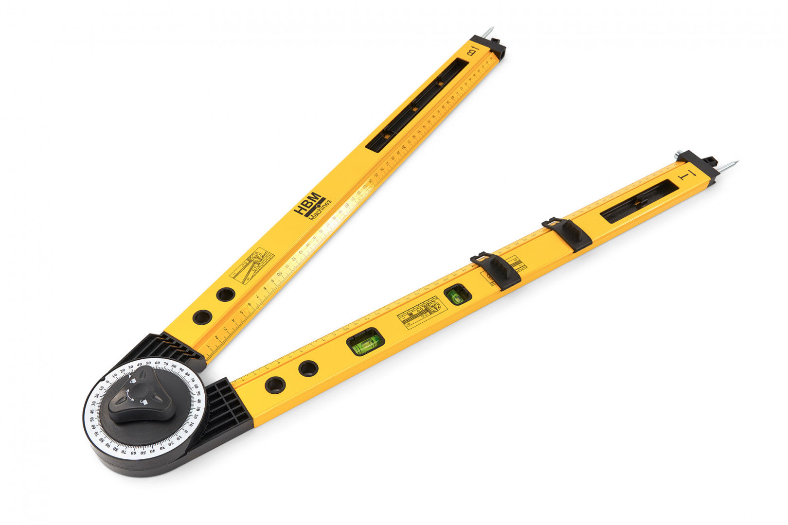 Ρυθμιζομενοσ Γωνιακοσ Χαρακασ Με Αλφαδι 2 X 500Mm Hbm