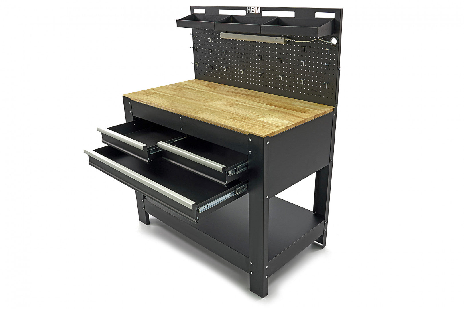 Παγκοσ Εργασιασ Με Διατρητη Πλατη Και Συρταρια Επαγγελματικοσ Μεταλλικοσ