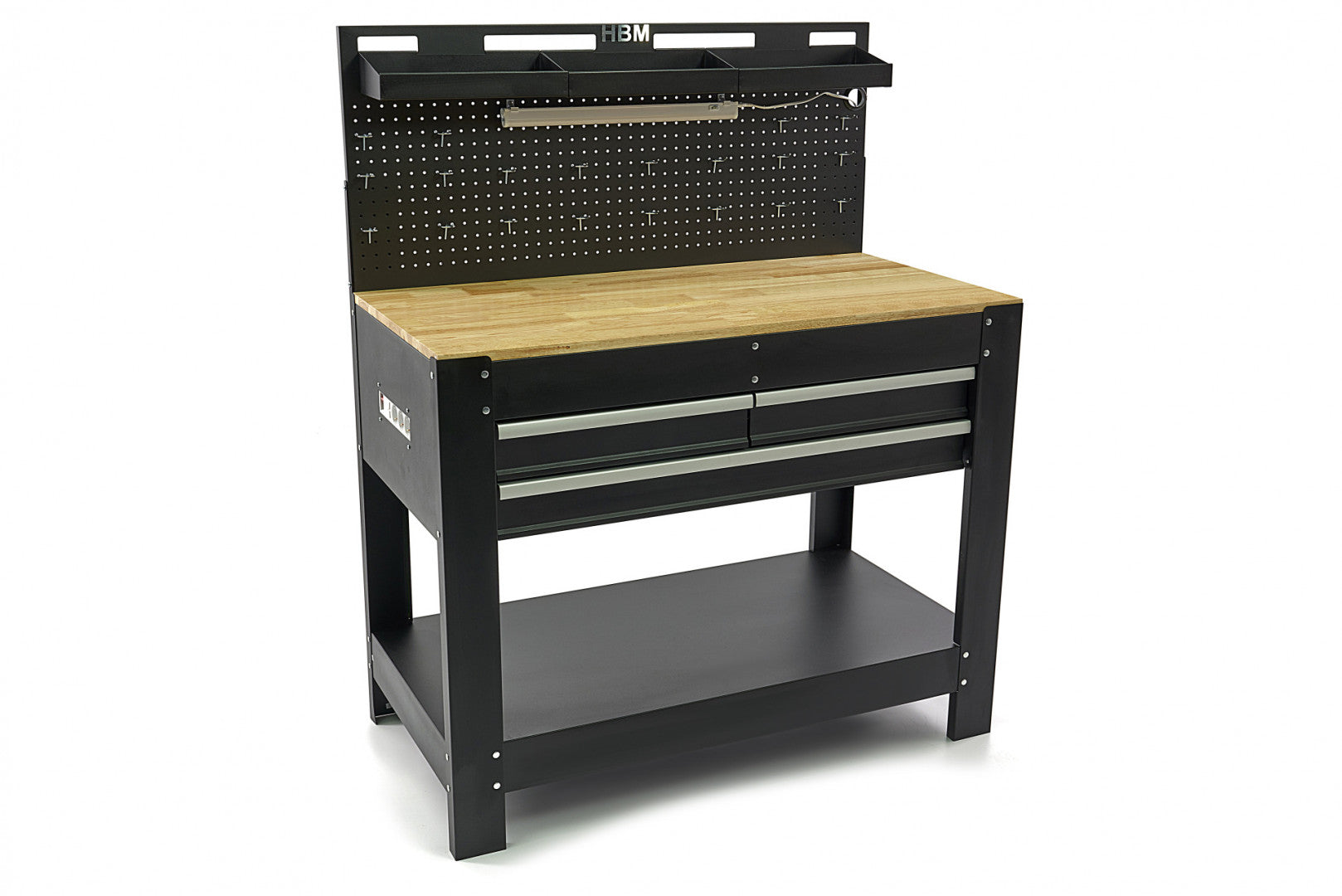 Παγκοσ Εργασιασ Με Διατρητη Πλατη Και Συρταρια Επαγγελματικοσ Μεταλλικοσ