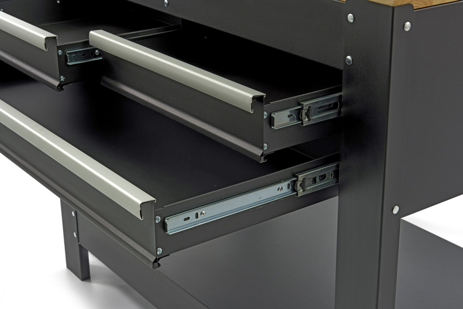 Παγκοσ Εργασιασ Με Διατρητη Πλατη Και Συρταρια Επαγγελματικοσ Μεταλλικοσ