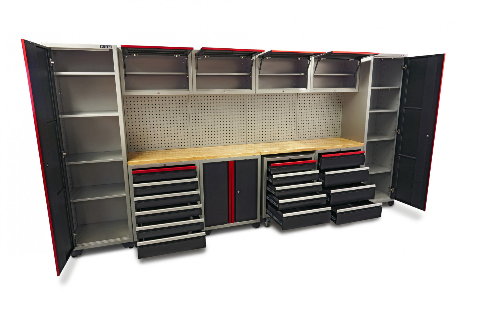 Σετ Επαγγελματικα Μεταλλικα Μοντερνα Επιπλα 16 Τεμαχια 405 X 51 X 204 Cm