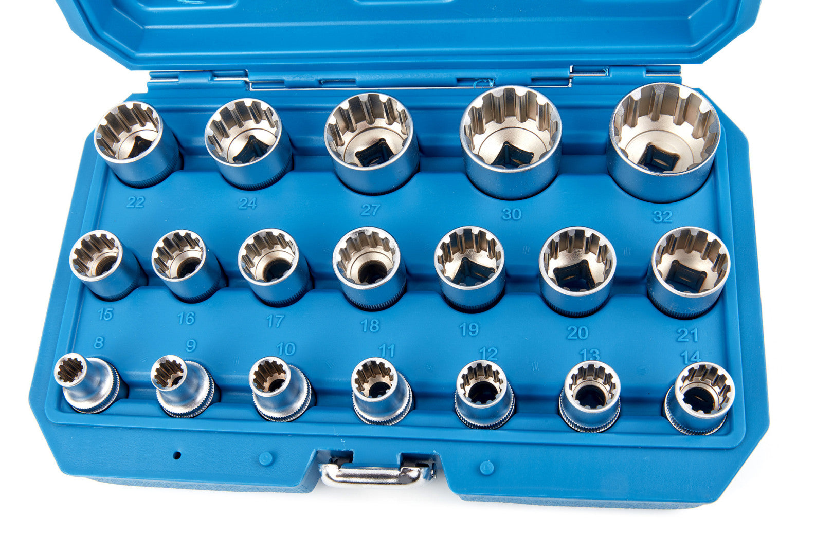 Σετ Καρυδακια 19 Τεμαχια Vario Plus Multilock 12 Σημειων 1/2 8-32Mm Hbm Machines Ολλανδια