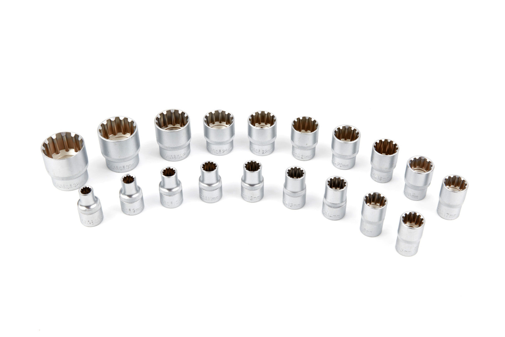 Σετ Καρυδακια 19 Τεμαχια Vario Plus Multilock 12 Σημειων 1/2 8-32Mm Hbm Machines Ολλανδια